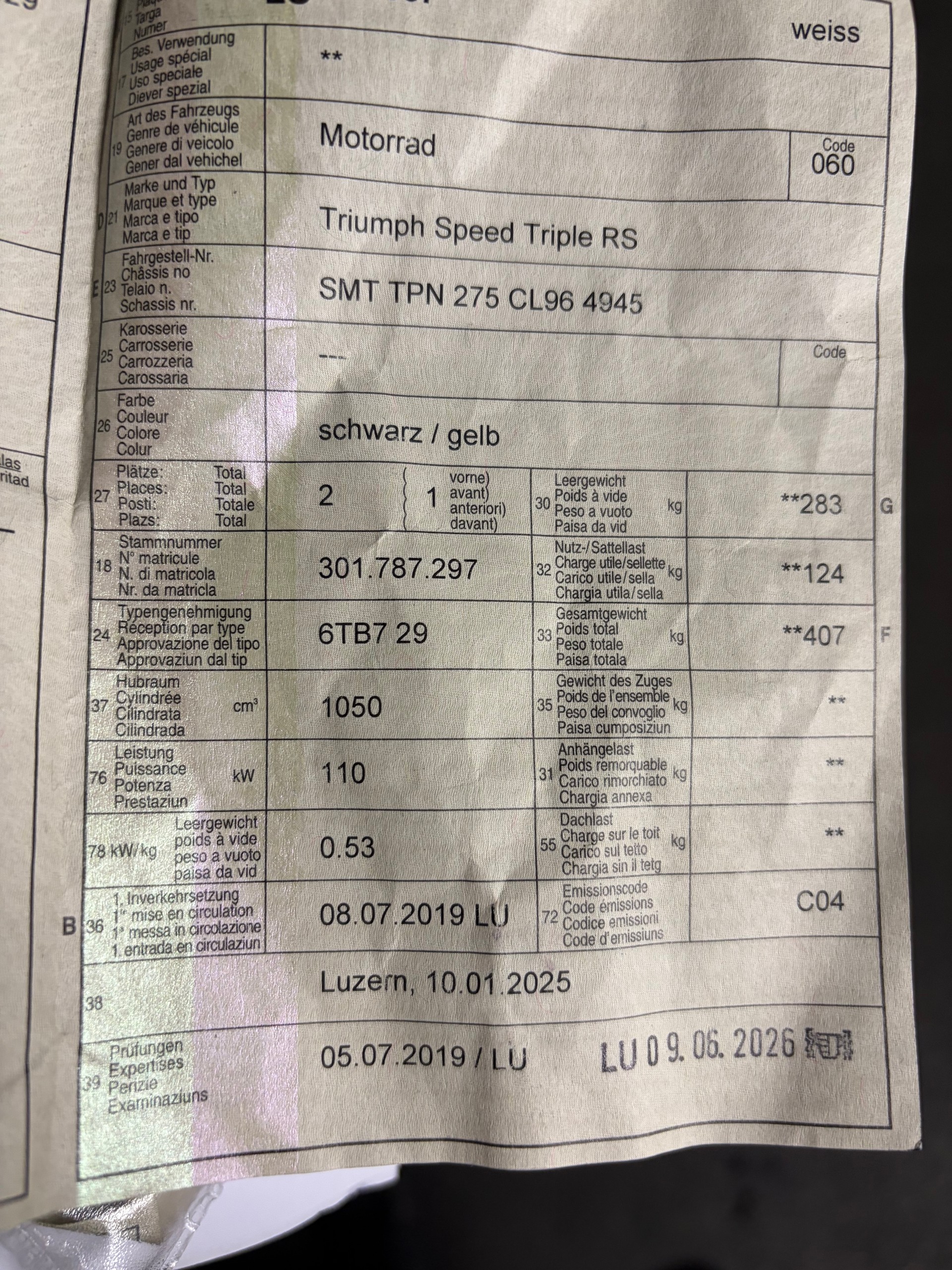 TRIUMPH Speed Triple RS 1050 ABS-image-8