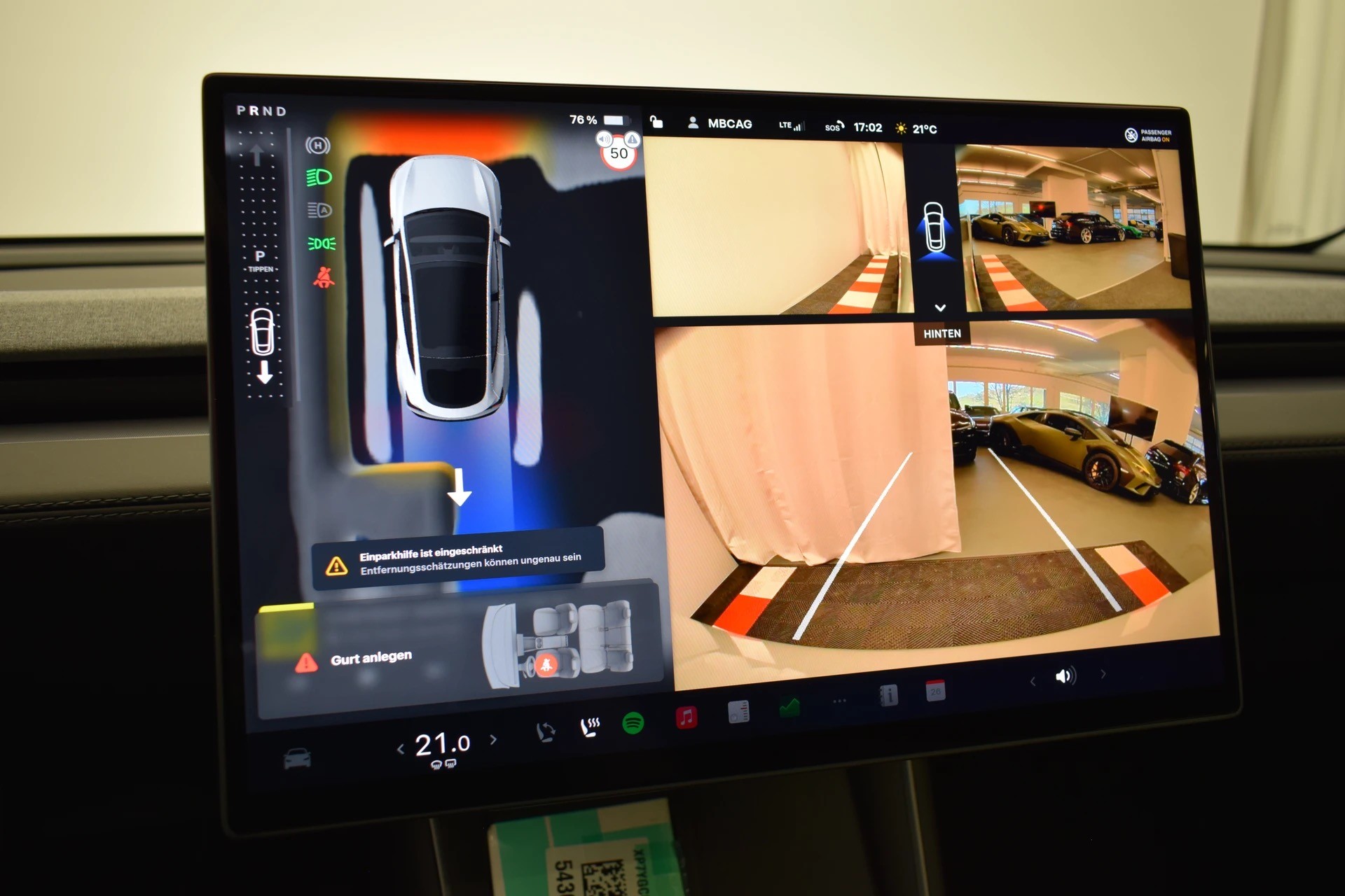 TESLA Model Y 534km WLTP, CH IVI, 2026er Facelift mit schwarzem Dachhimmel und neuem 16 Zoll Monitor-image-13