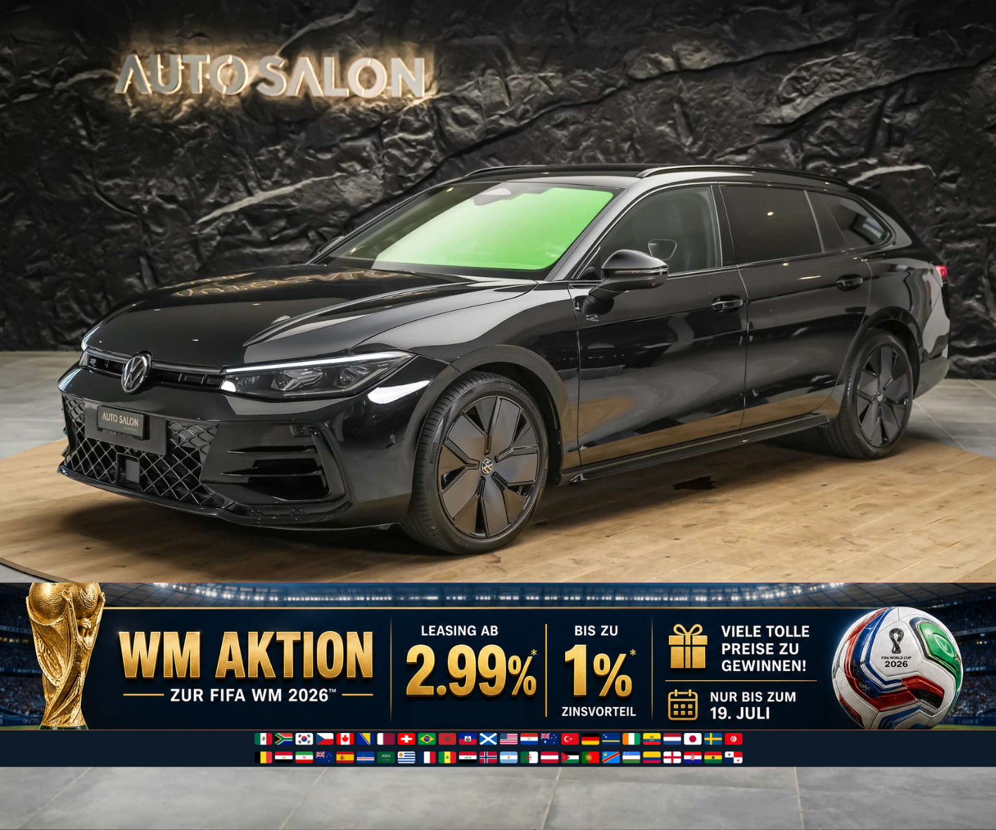 VW Passat Variant 2.0 TSI R-Line DSG 4motion *Massage*AHK*Head-UP*Standheizung*-image-0