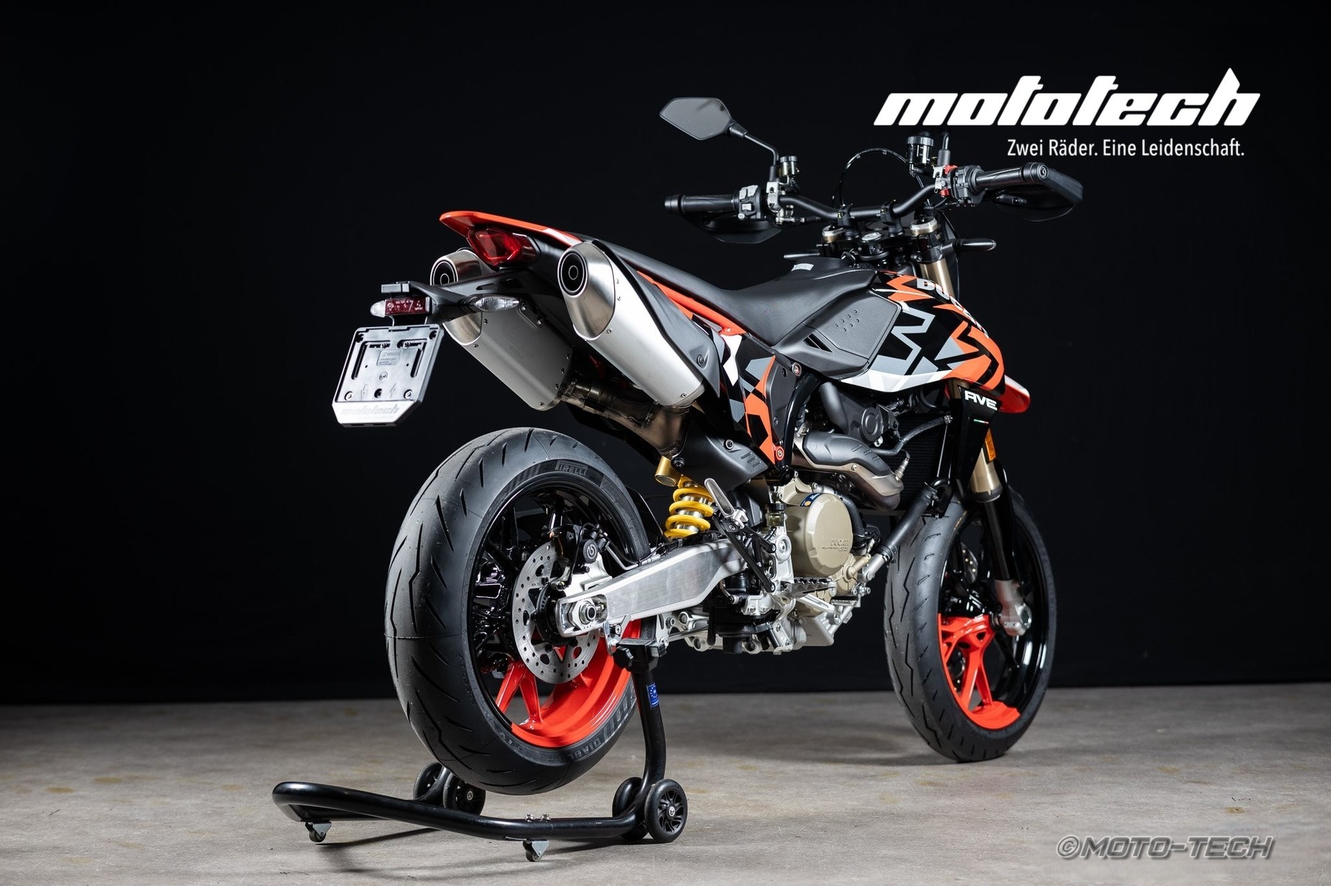 DUCATI Hypermotard 698 Mono RVE (35kW) / 4 JAHRE GARANTIE-image-3