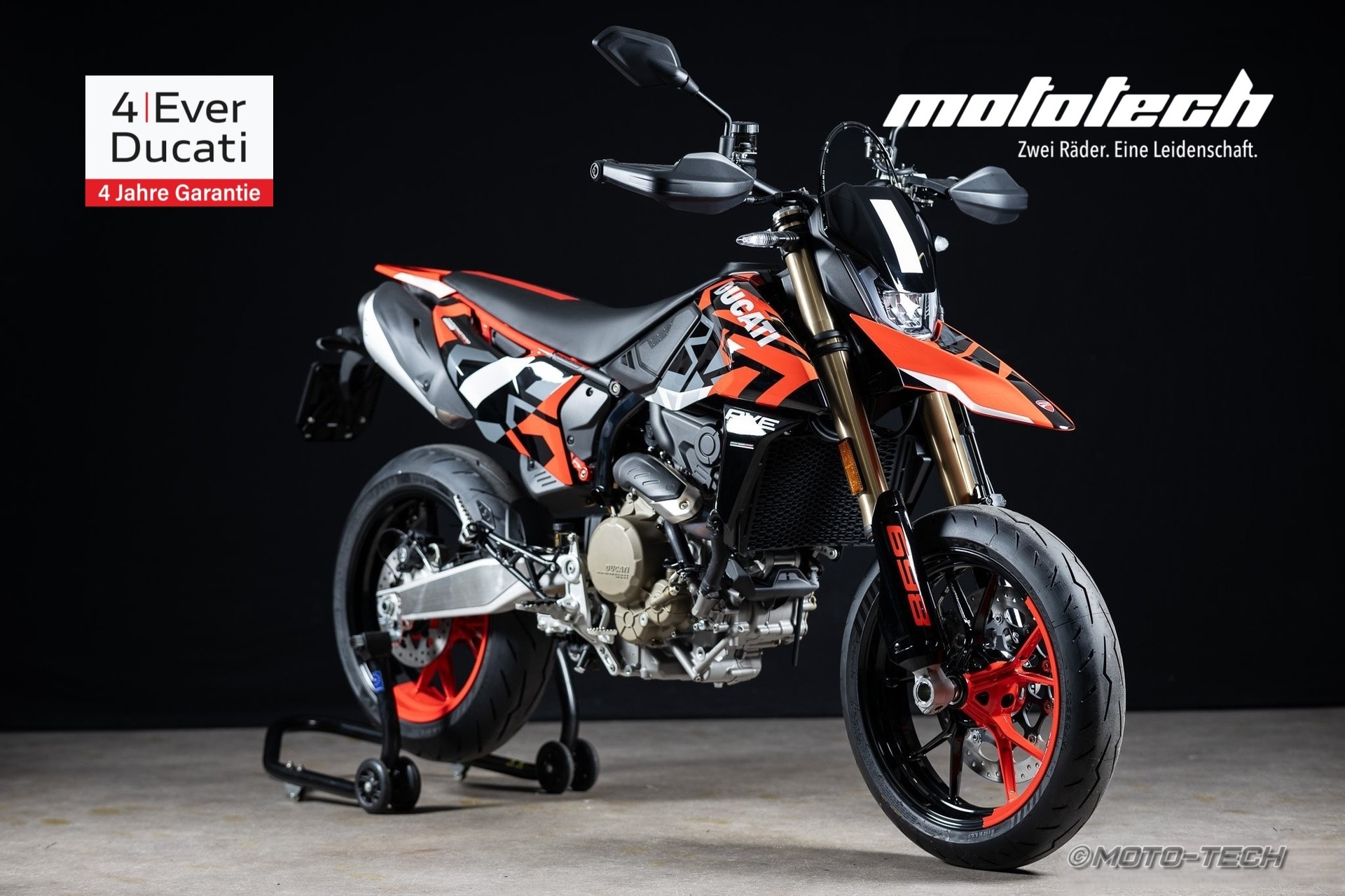 DUCATI Hypermotard 698 Mono RVE (35kW) / 4 JAHRE GARANTIE-image-1