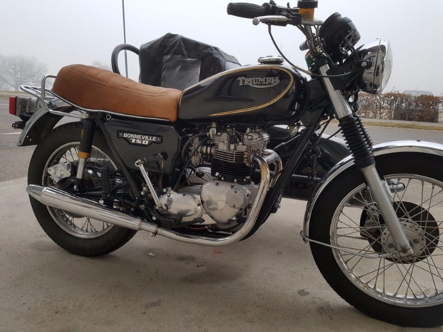 TRIUMPH T140E mit Seitenwagen-image-3