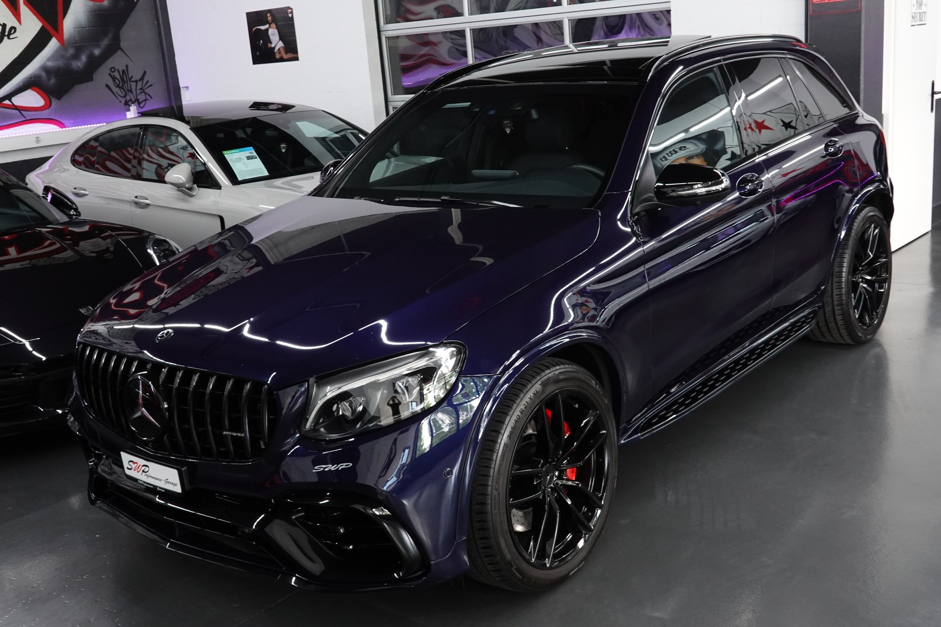MERCEDES-BENZ GLC 63 S AMG 4Matic+ 9G-TRONIC CH-FZ FULL ON TOP BLAU MET.-showroom-element-2