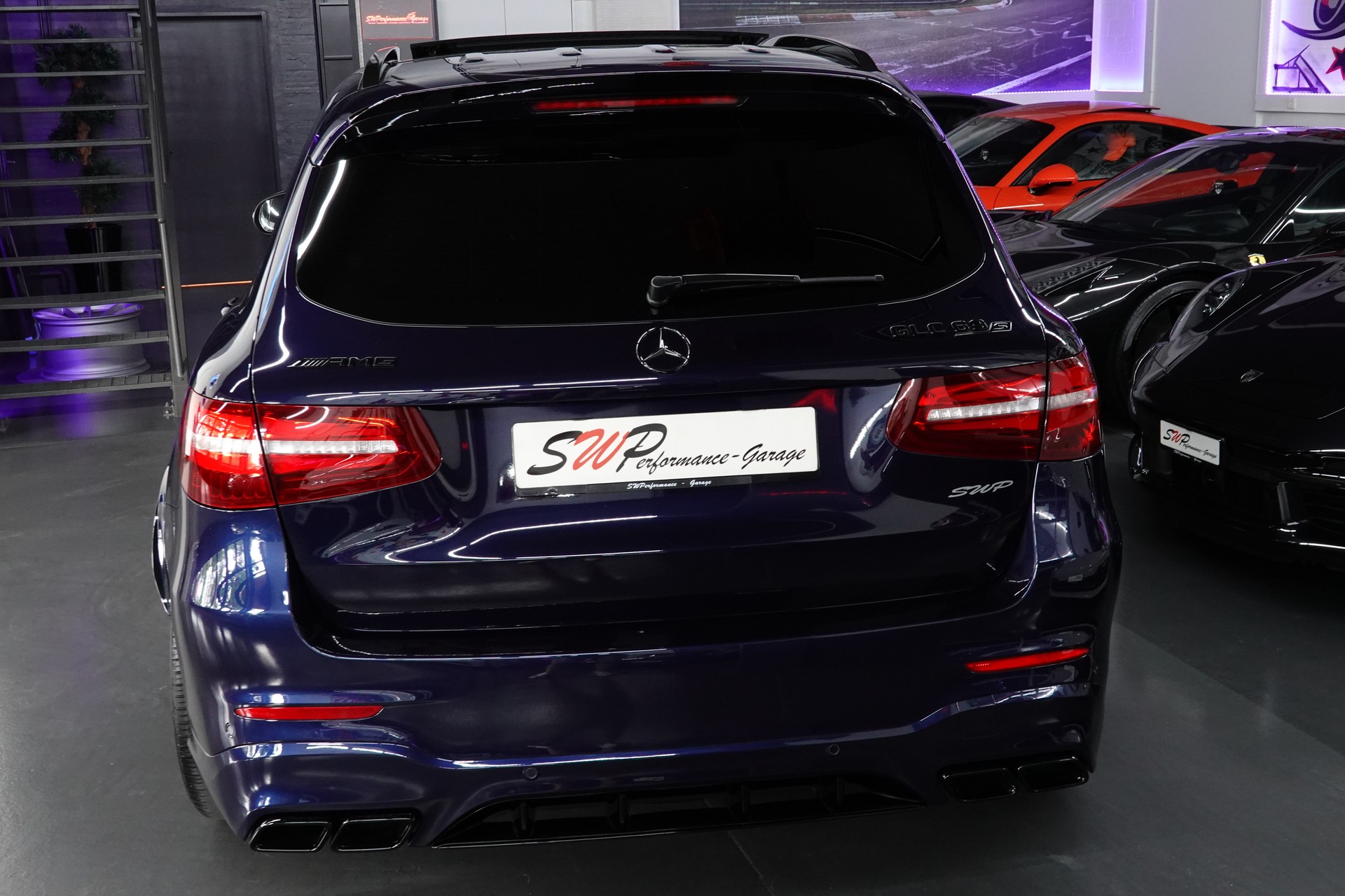 MERCEDES-BENZ GLC 63 S AMG 4Matic+ 9G-TRONIC CH-FZ FULL ON TOP BLAU MET.-image-11