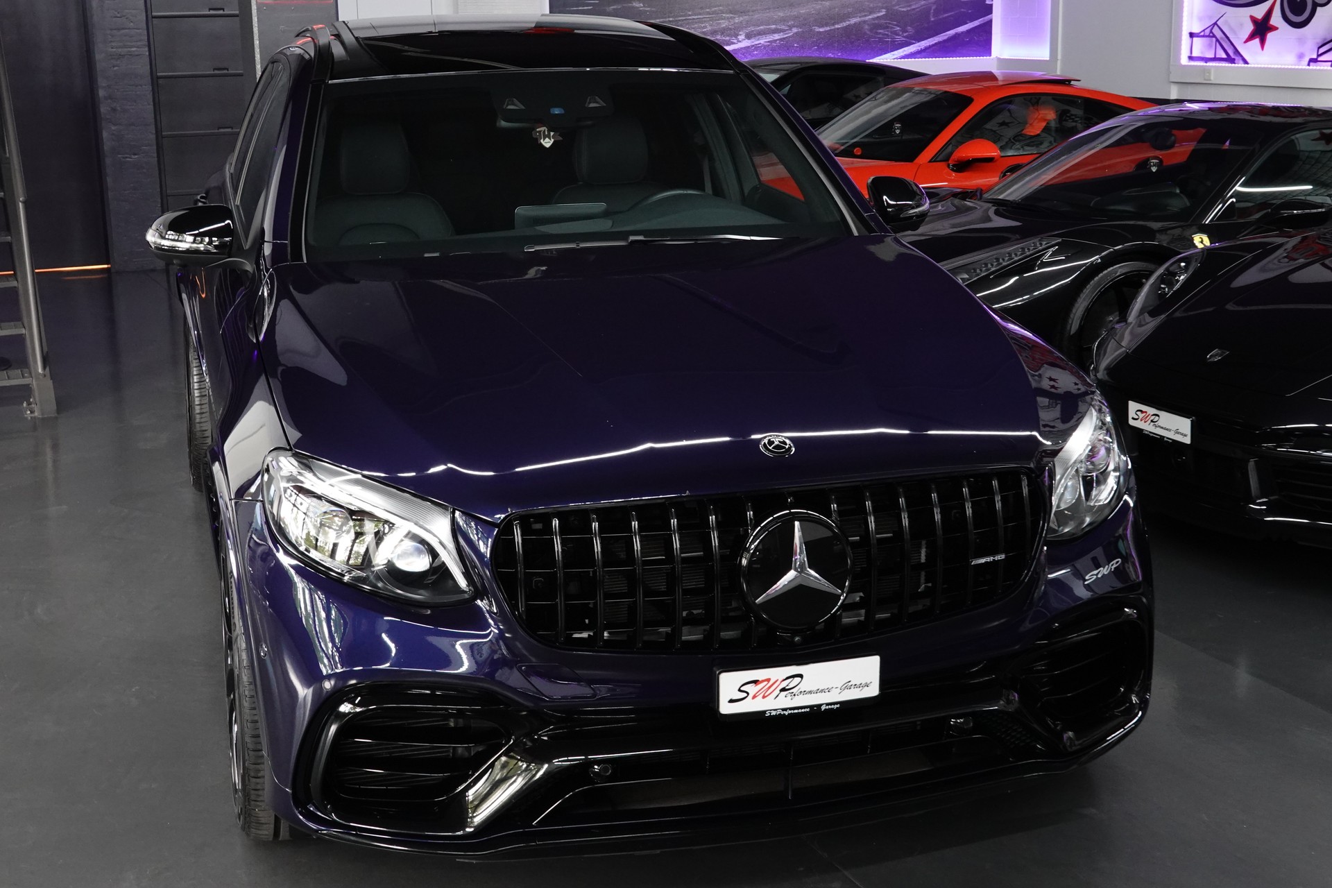 MERCEDES-BENZ GLC 63 S AMG 4Matic+ 9G-TRONIC CH-FZ FULL ON TOP BLAU MET.-image-16