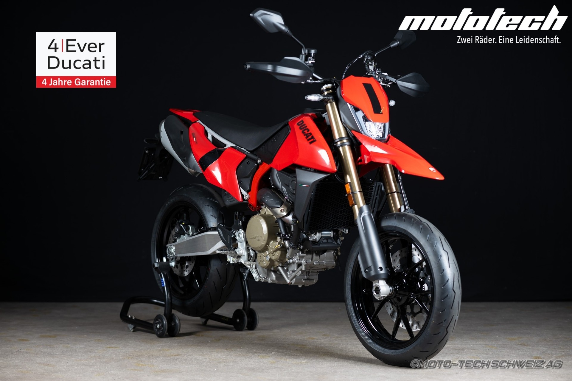 DUCATI Hypermotard 698 Mono (35kW) / 4 JAHRE GARANTIE-image-1