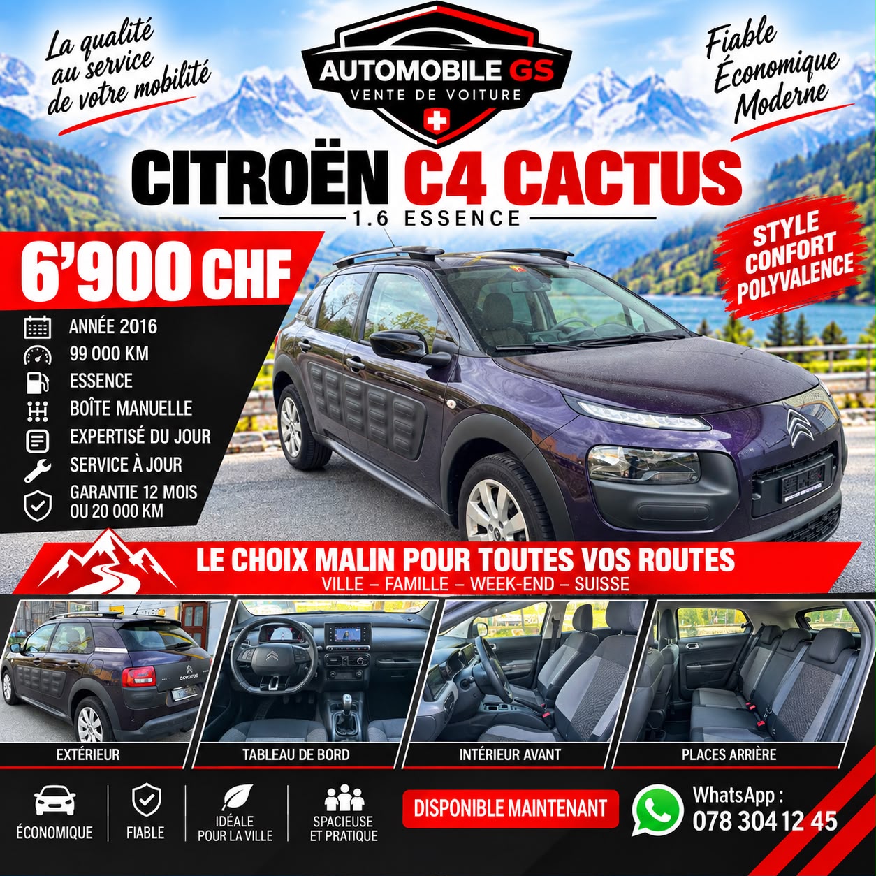 CITROEN C4 Cactus 1.2 VTi Shine Edition
