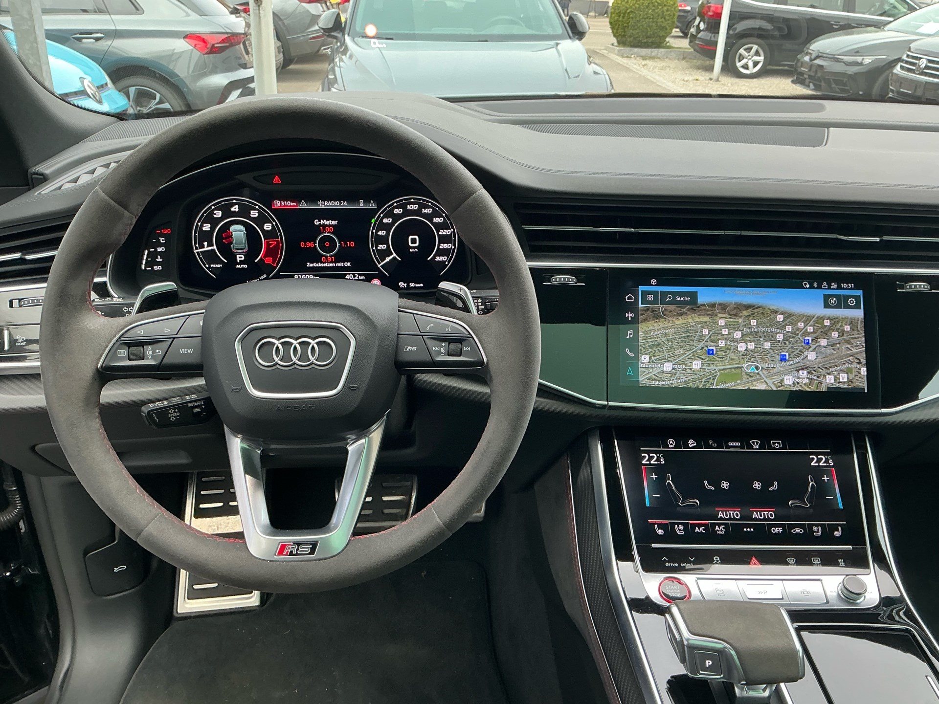 AUDI RS Q8 4.0 TFSI QUATTRO *** KERAMIK BREMSEN & 5 JAHRE AUD WERKSGARANTIE ***-image-9