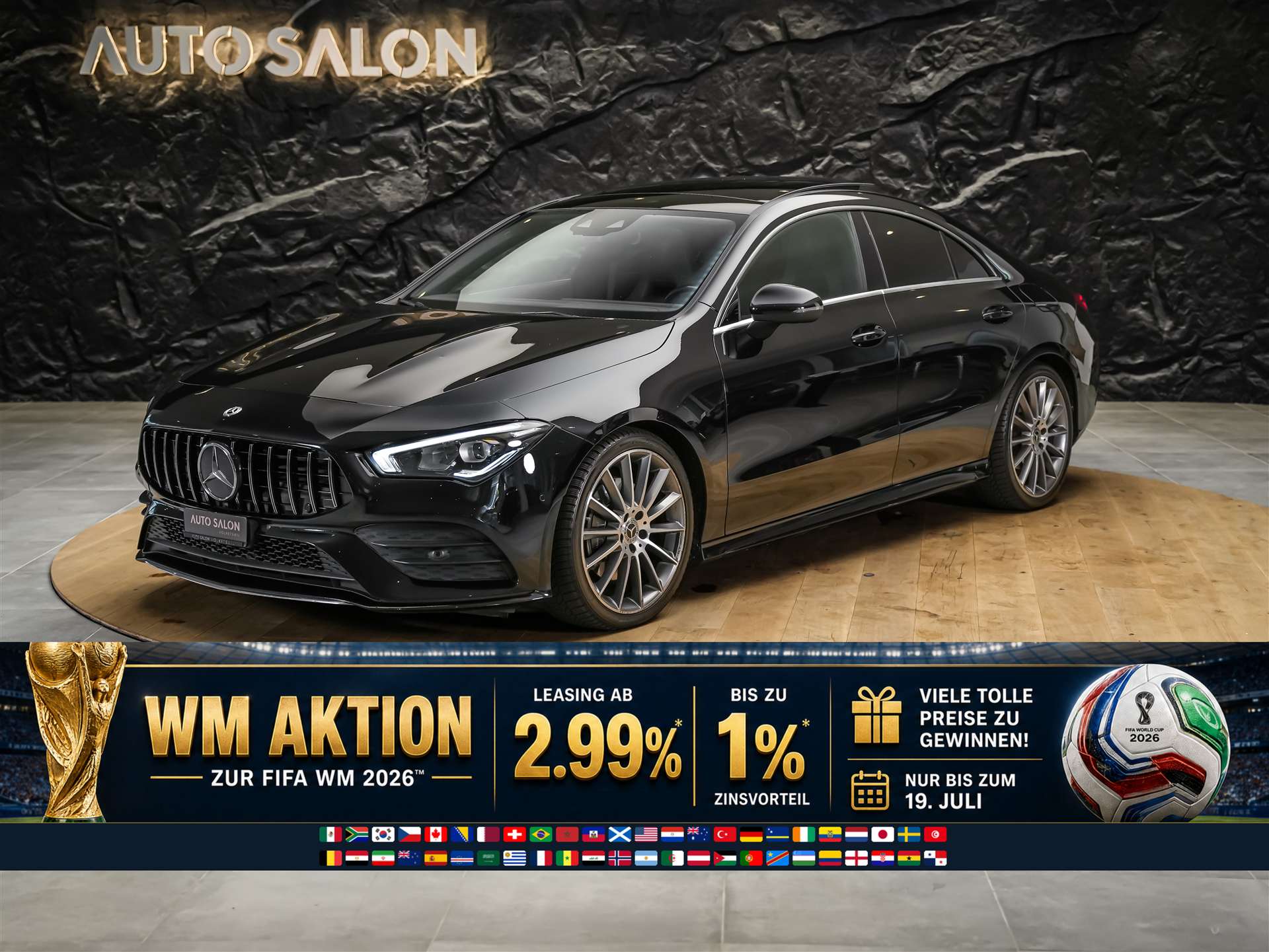 MERCEDES-BENZ CLA 220 AMG Line 7G-DCT 4Matic *Panorama*Standheizung*El. Sitze mit Memory*