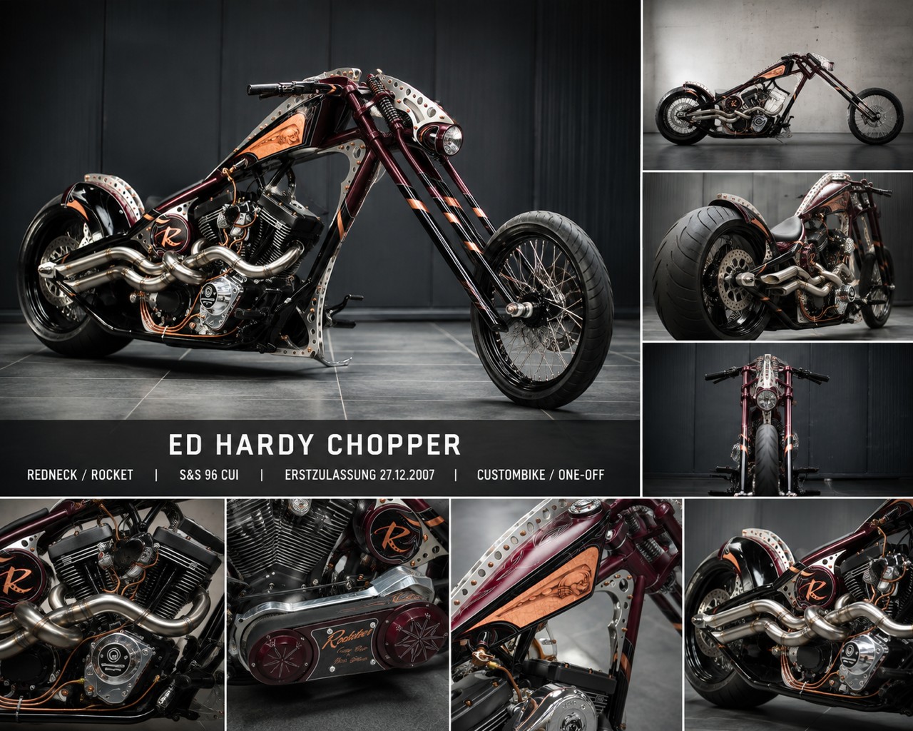 HPU Redneck Rocket "Ed Hardy"-image-0