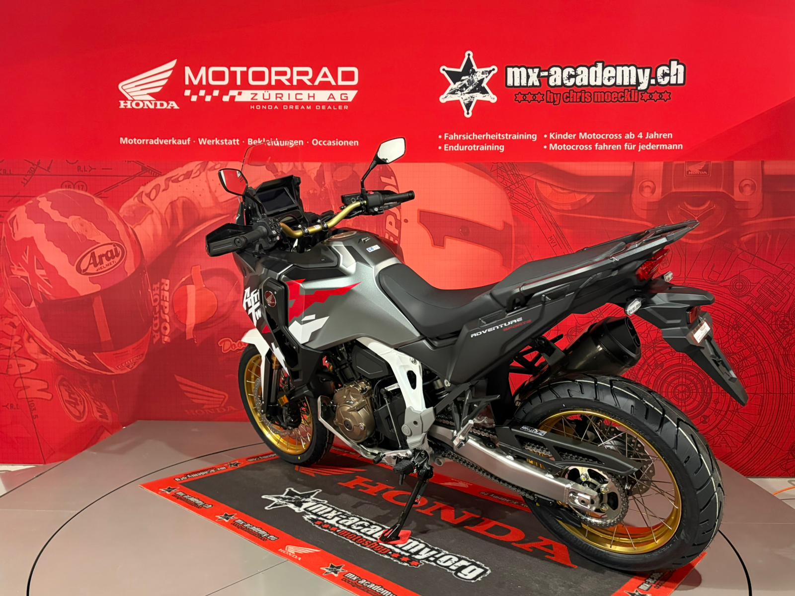 HONDA CRF1100L Africa Twin Adventure Sports ES**Modell 2026**Matte Irdium Grey Metallic**Neufahrzeug**-image-4