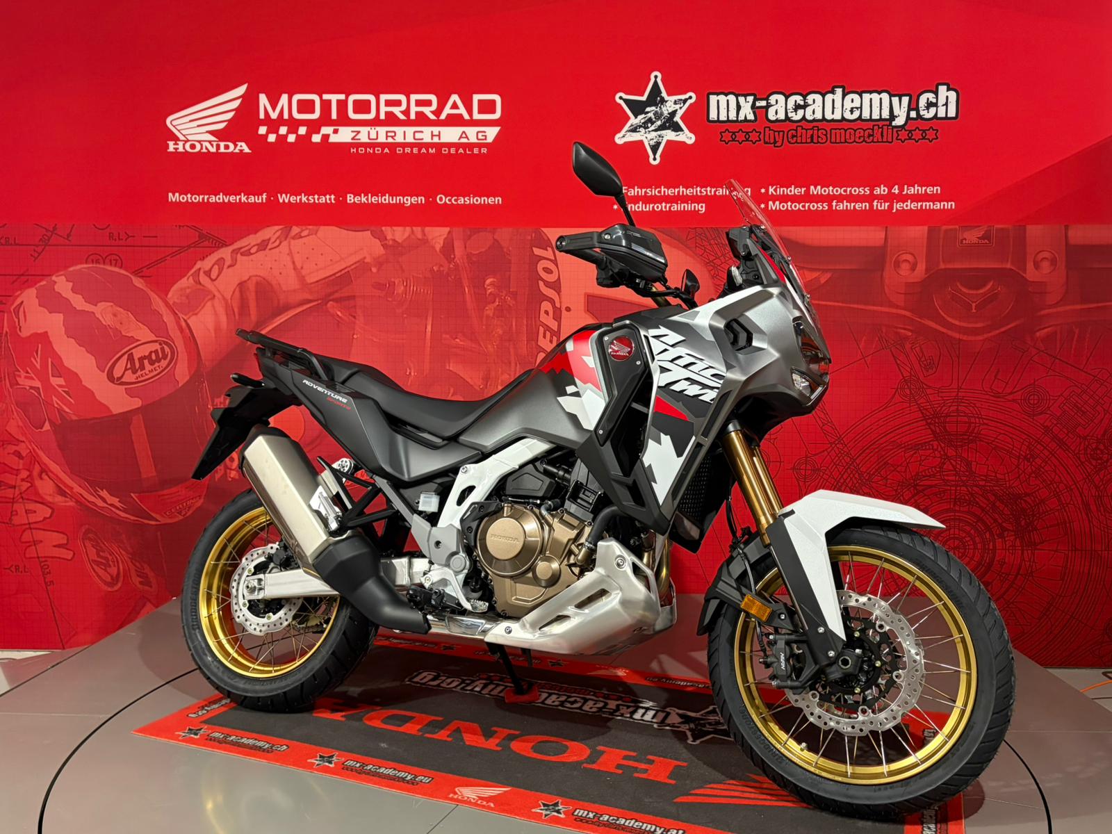 HONDA CRF1100L Africa Twin Adventure Sports ES**Modell 2026**Matte Irdium Grey Metallic**Neufahrzeug**-showroom-element-2