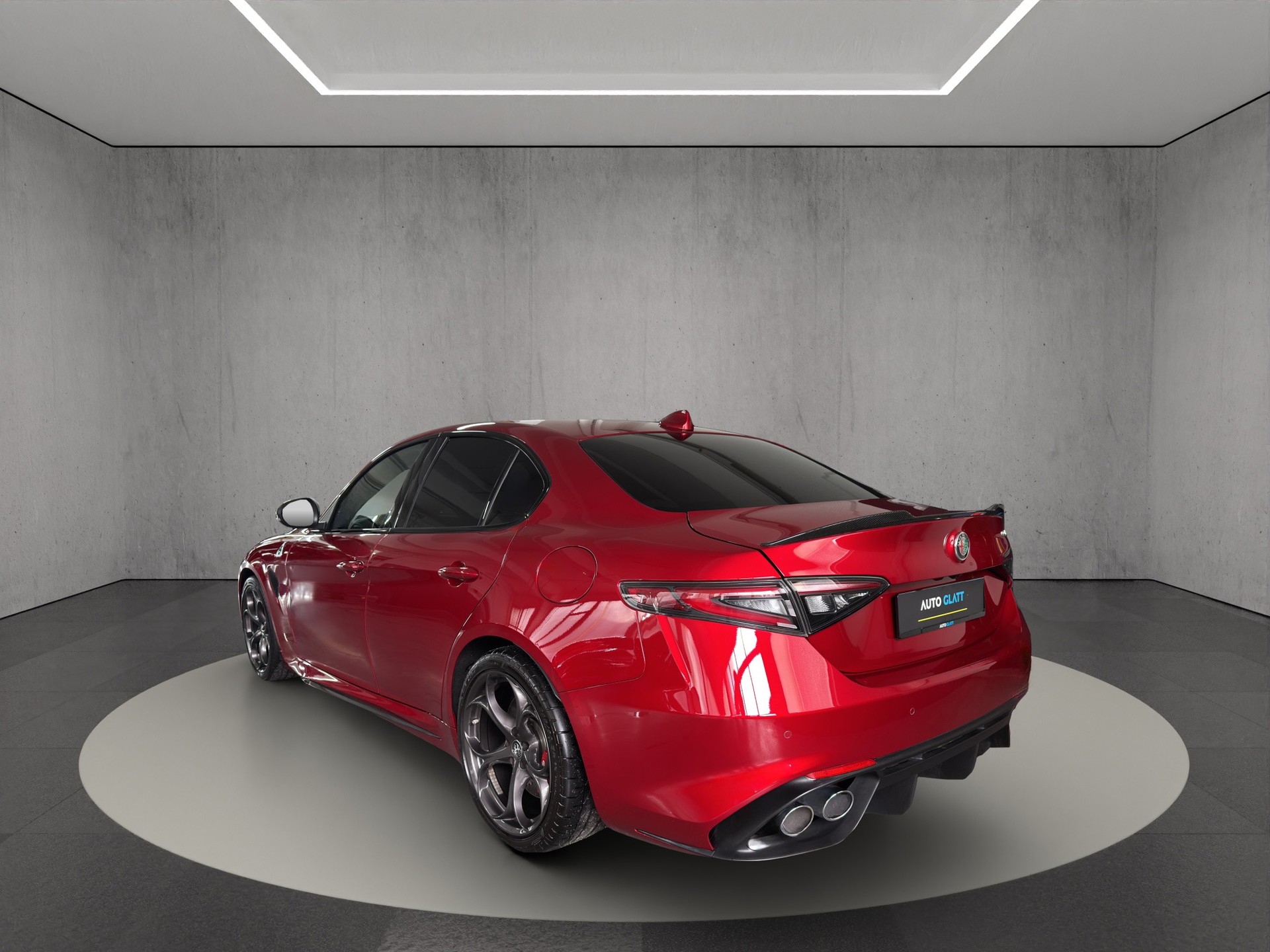 ALFA ROMEO Giulia 2.9 V6 Quadrifoglio "Rosso Etna"-image-4