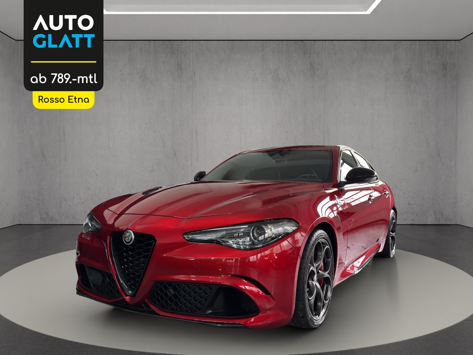 ALFA ROMEO Giulia 2.9 V6 Quadrifoglio "Rosso Etna"
