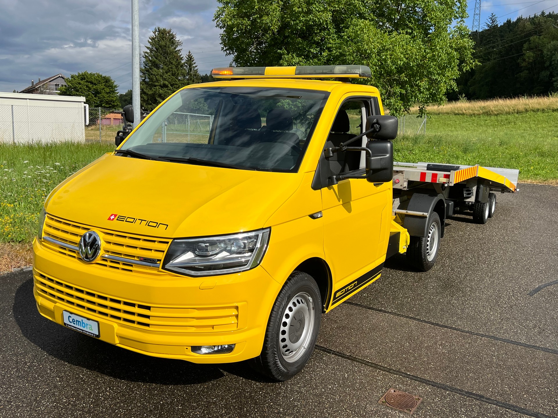 VW 4X4 "BALDINGER ABSCHLEPPER" 2600 KG NUTZLAST "AB MFK" T6 2.0 TDI 4Motion. KANN MIT PERMI B GEFAHREN WERDEN.-image-14