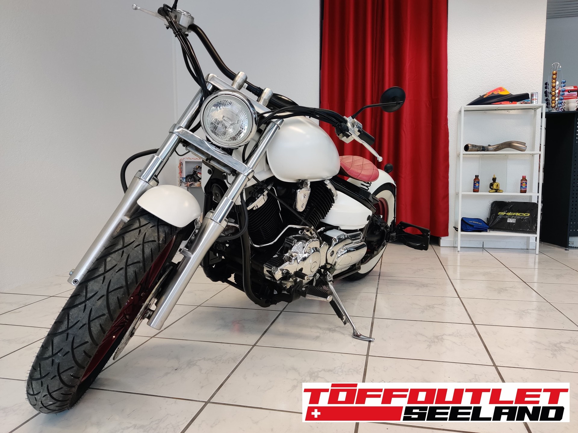 YAMAHA XVS 1100 Drag Star Ivory-image-6