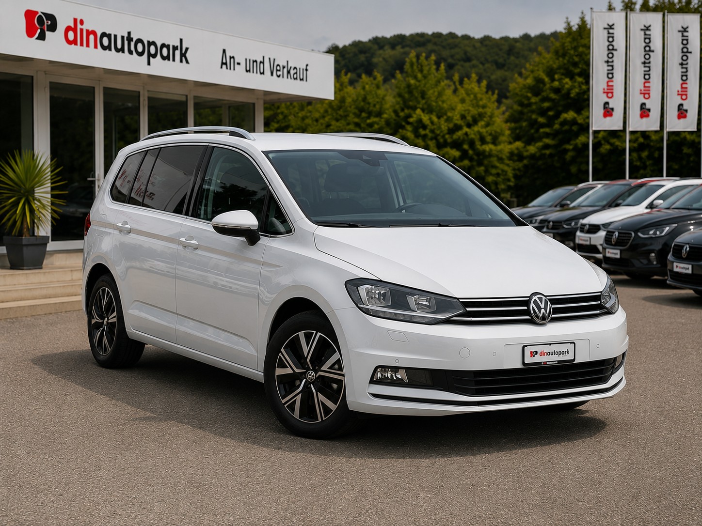 VW Touran 2.0 TDI BlueMotion Technology Highline DSG * Top Ausstattung * *Top Zustand*-showroom-element-2
