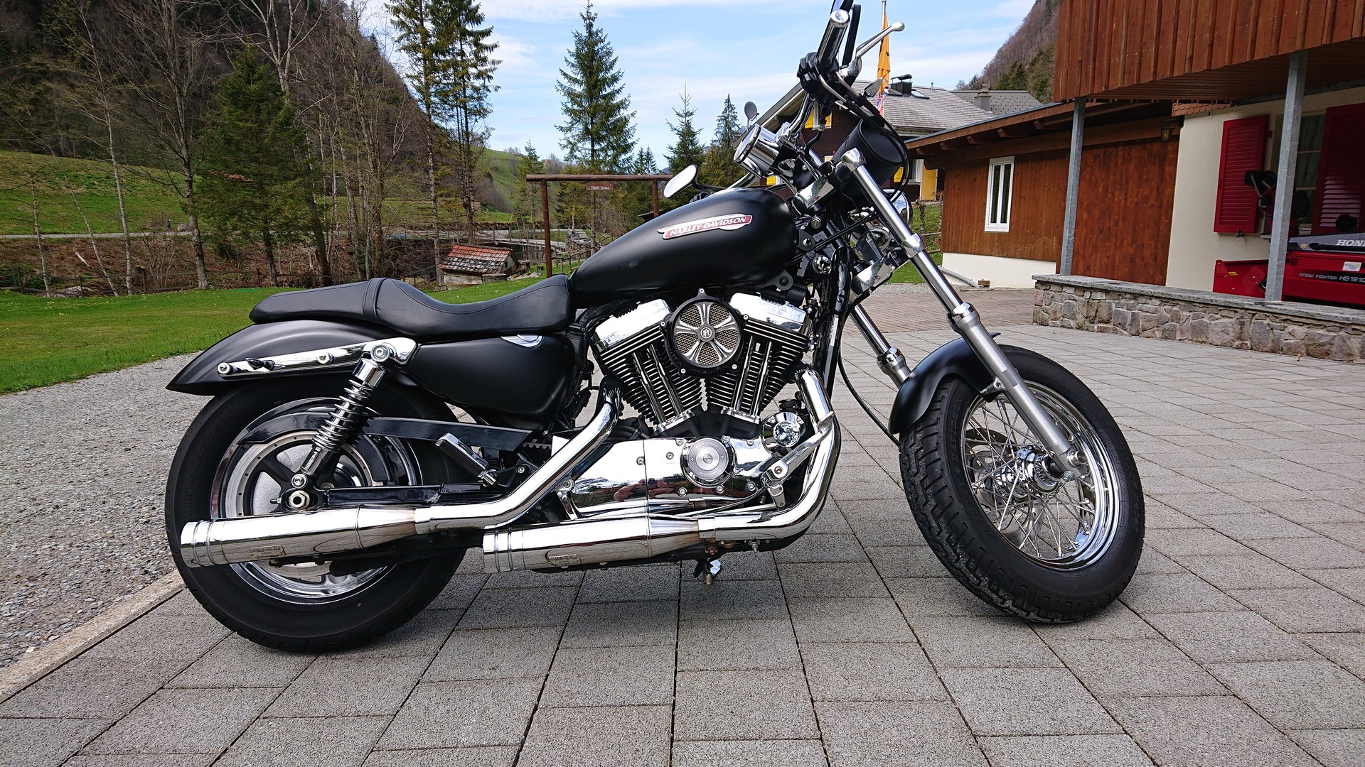 HARLEY-DAVIDSON XL 1200 C Sportster Custom Injection-image-0