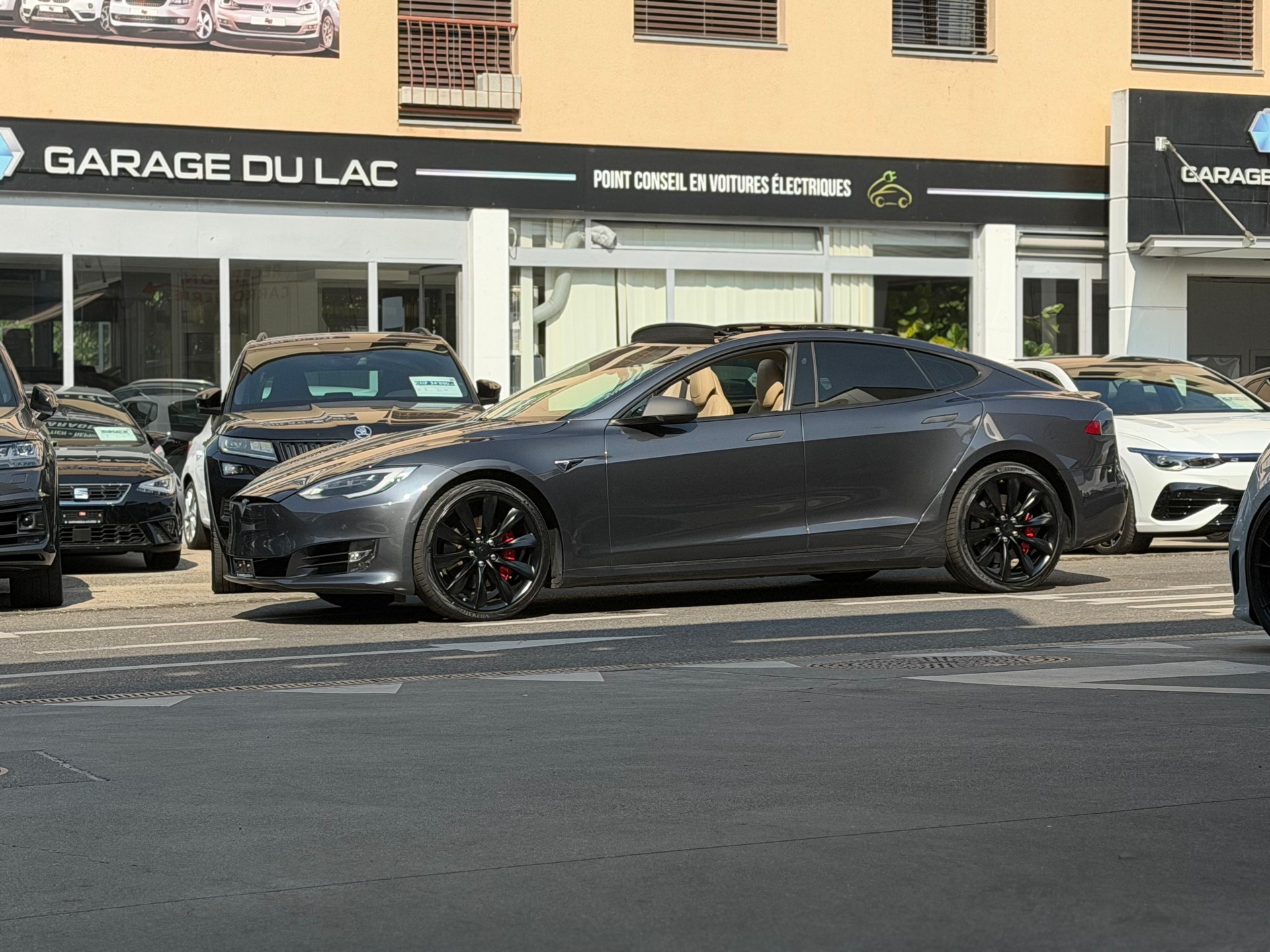 TESLA Model S 100 D Performance BATTERIE 88%-image-4