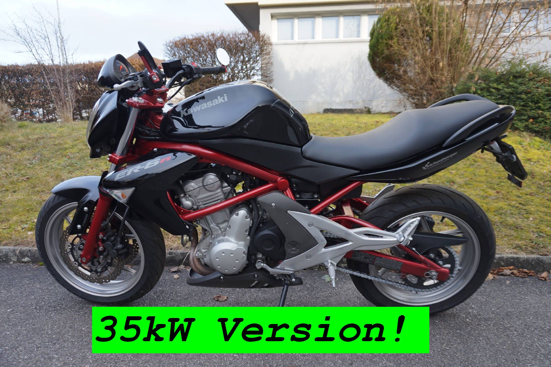KAWASAKI ER-6n ABS ABS mit GPR Auspuff-image-0