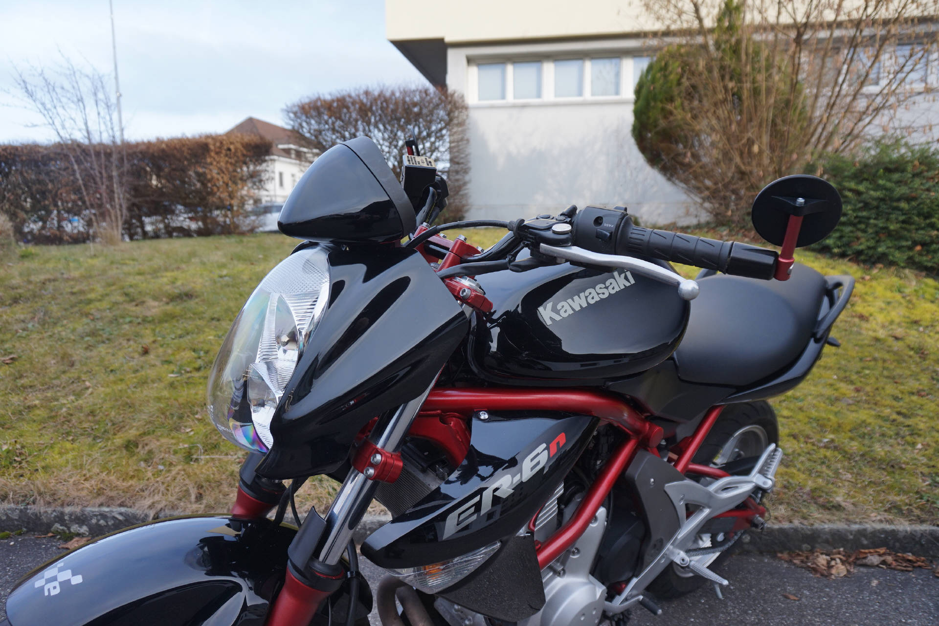 KAWASAKI ER-6n ABS ABS mit GPR Auspuff-image-4