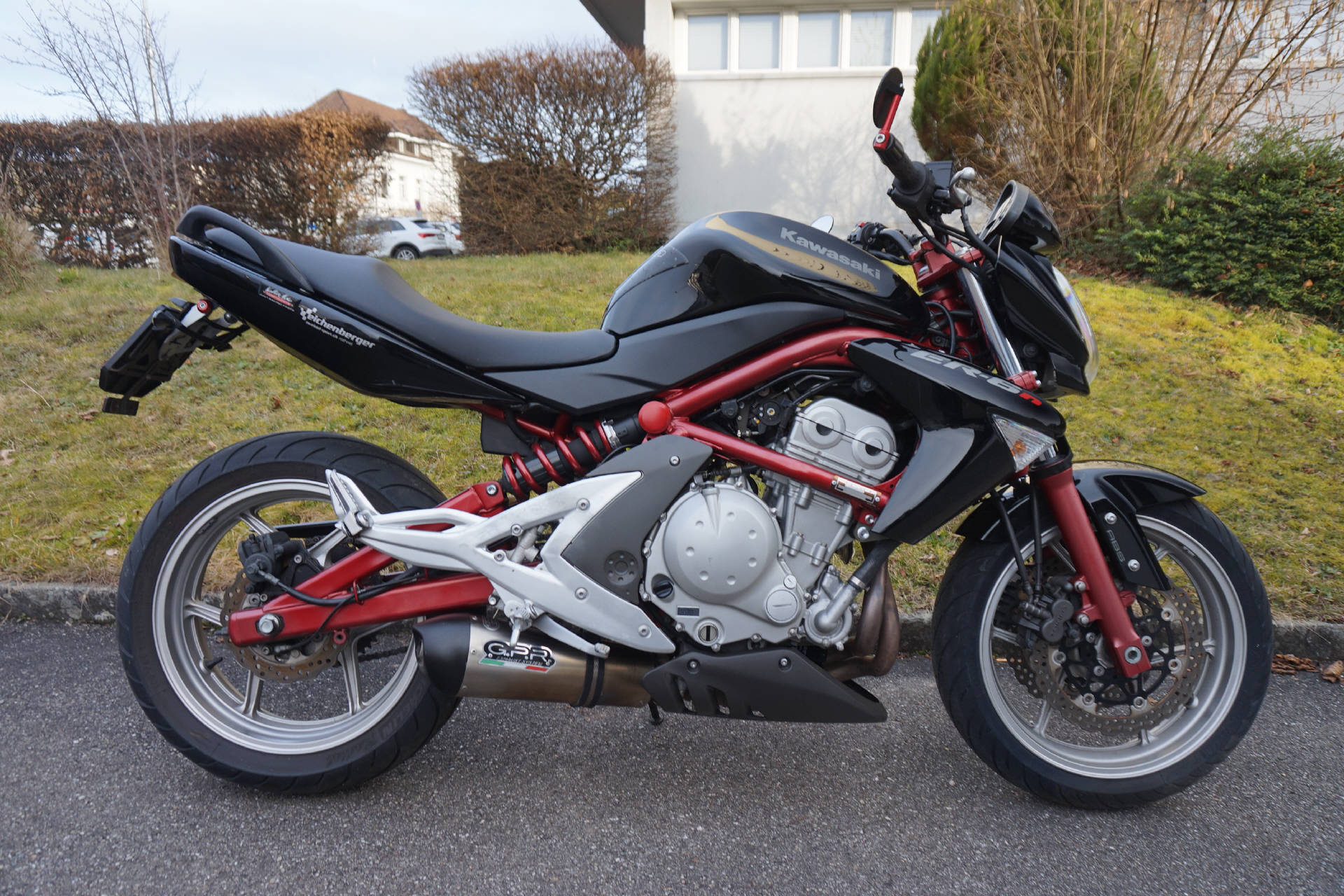 KAWASAKI ER-6n ABS ABS mit GPR Auspuff-image-2