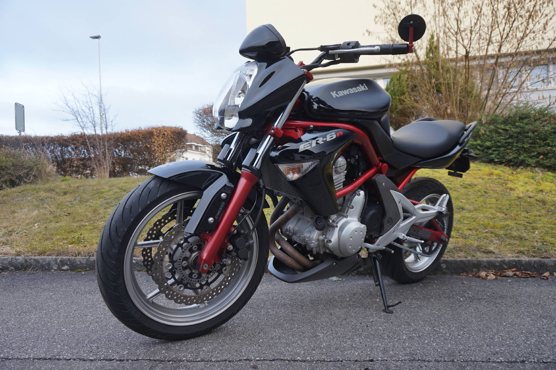KAWASAKI ER-6n ABS ABS mit GPR Auspuff-image-6
