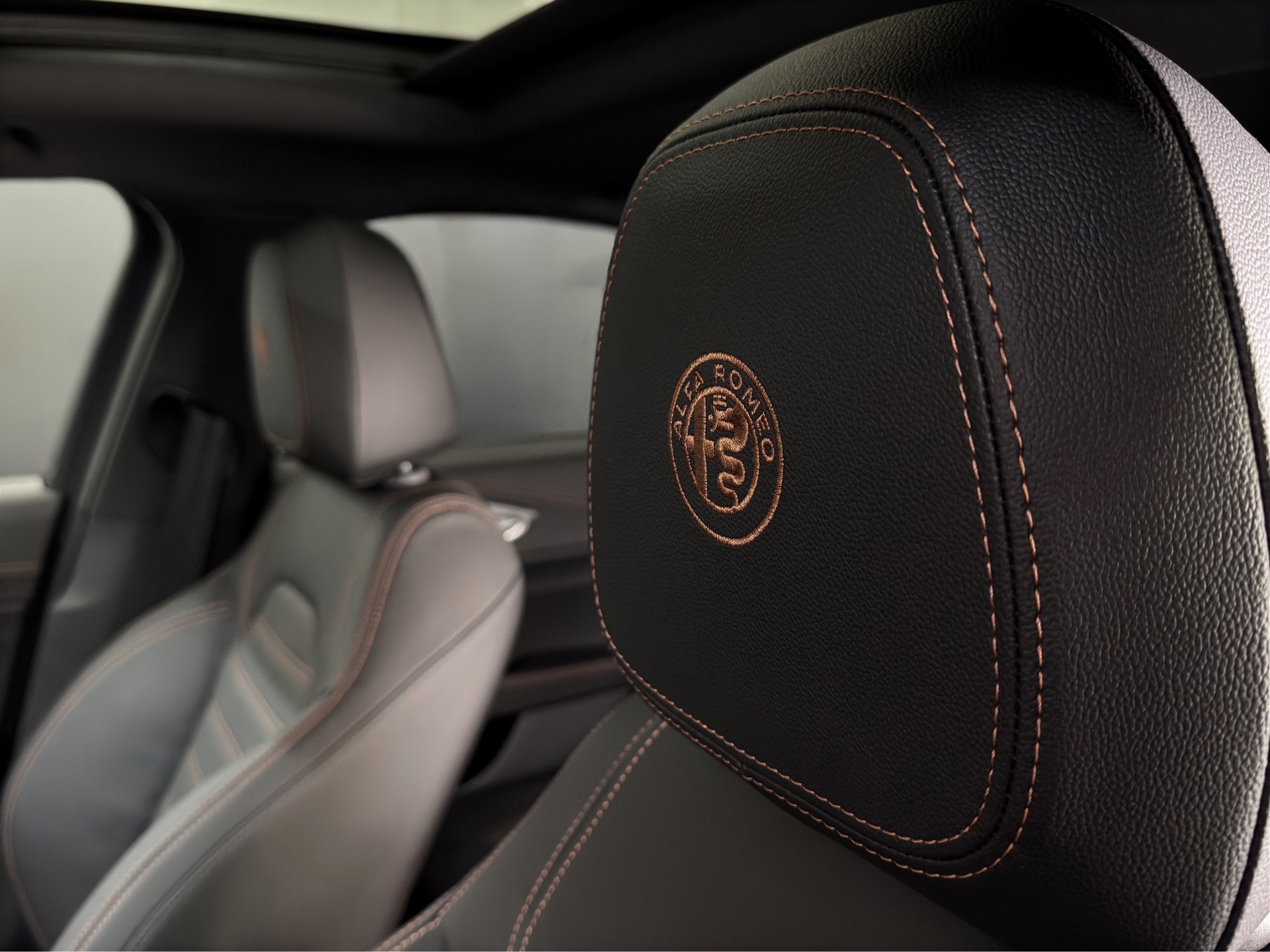 ALFA ROMEO Stelvio 2.0 Intensa Pack Sky Q4 AT8 "Sonder-Edition mit Panorama-Glasschiebedach"-image-9
