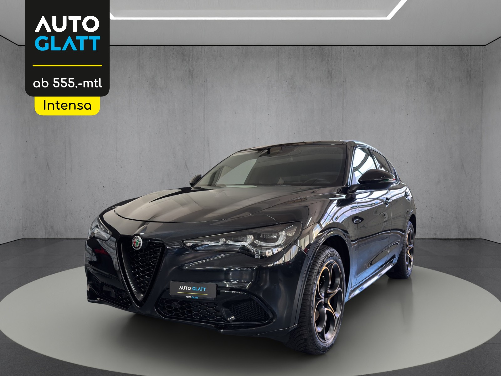 ALFA ROMEO Stelvio 2.0 Intensa Pack Sky Q4 AT8 "Sonder-Edition mit Panorama-Glasschiebedach"
