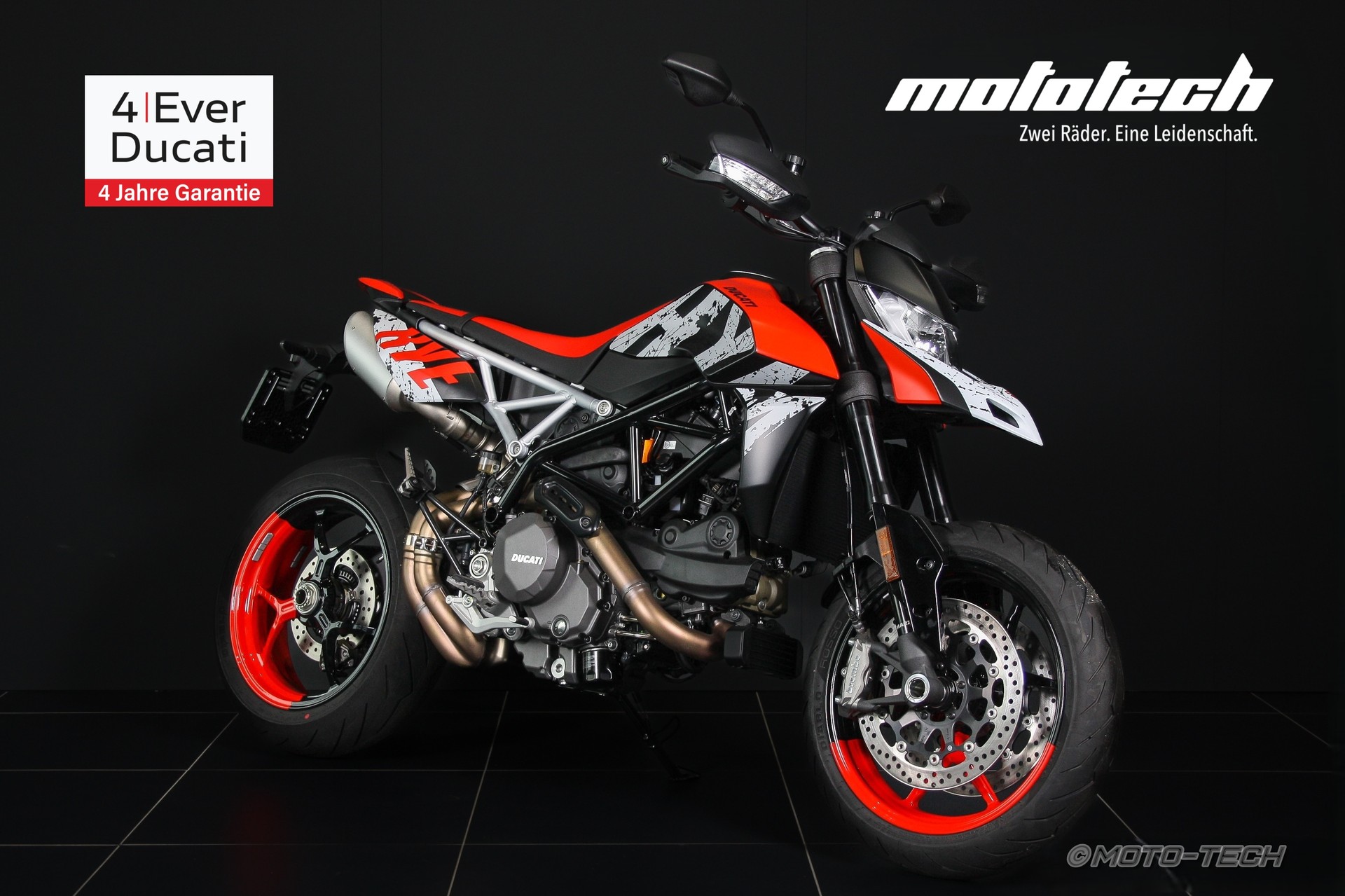 DUCATI Hypermotard 950 RVE (35kW) / 4 JAHRE GARANTIE-image-1