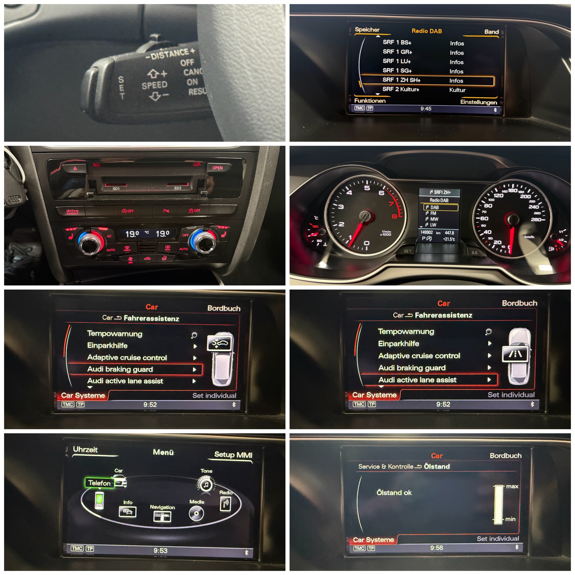 AUDI A4 Avant 2.0 TFSI quattro s-tronic S-Line/aus 1 Hand/Audi Service/mit Abstandsregler/DAB/8F, 1 J. / 20000km Garantie-image-24