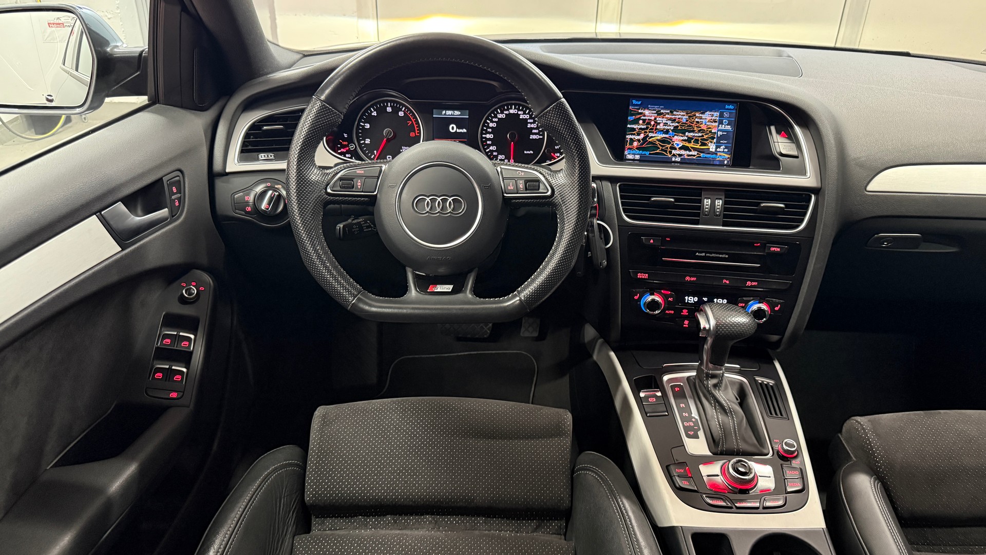 AUDI A4 Avant 2.0 TFSI quattro s-tronic S-Line/aus 1 Hand/Audi Service/mit Abstandsregler/DAB/8F, 1 J. / 20000km Garantie-image-17