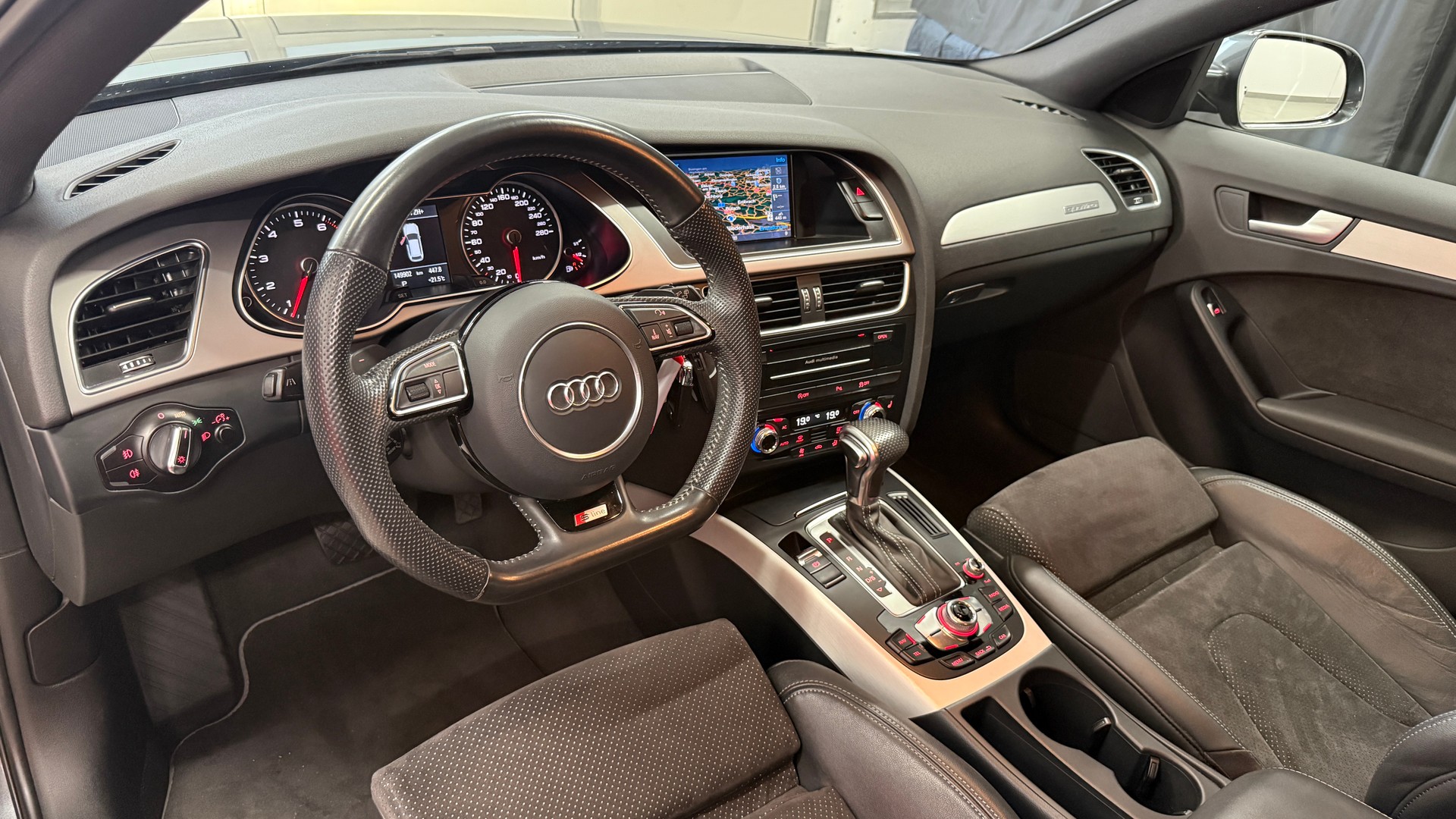 AUDI A4 Avant 2.0 TFSI quattro s-tronic S-Line/aus 1 Hand/Audi Service/mit Abstandsregler/DAB/8F, 1 J. / 20000km Garantie-image-11