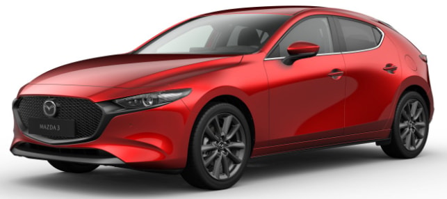 MAZDA 3 Hatchback SKYACTIV-G M Hybrid 140 Exclusive Line Automat