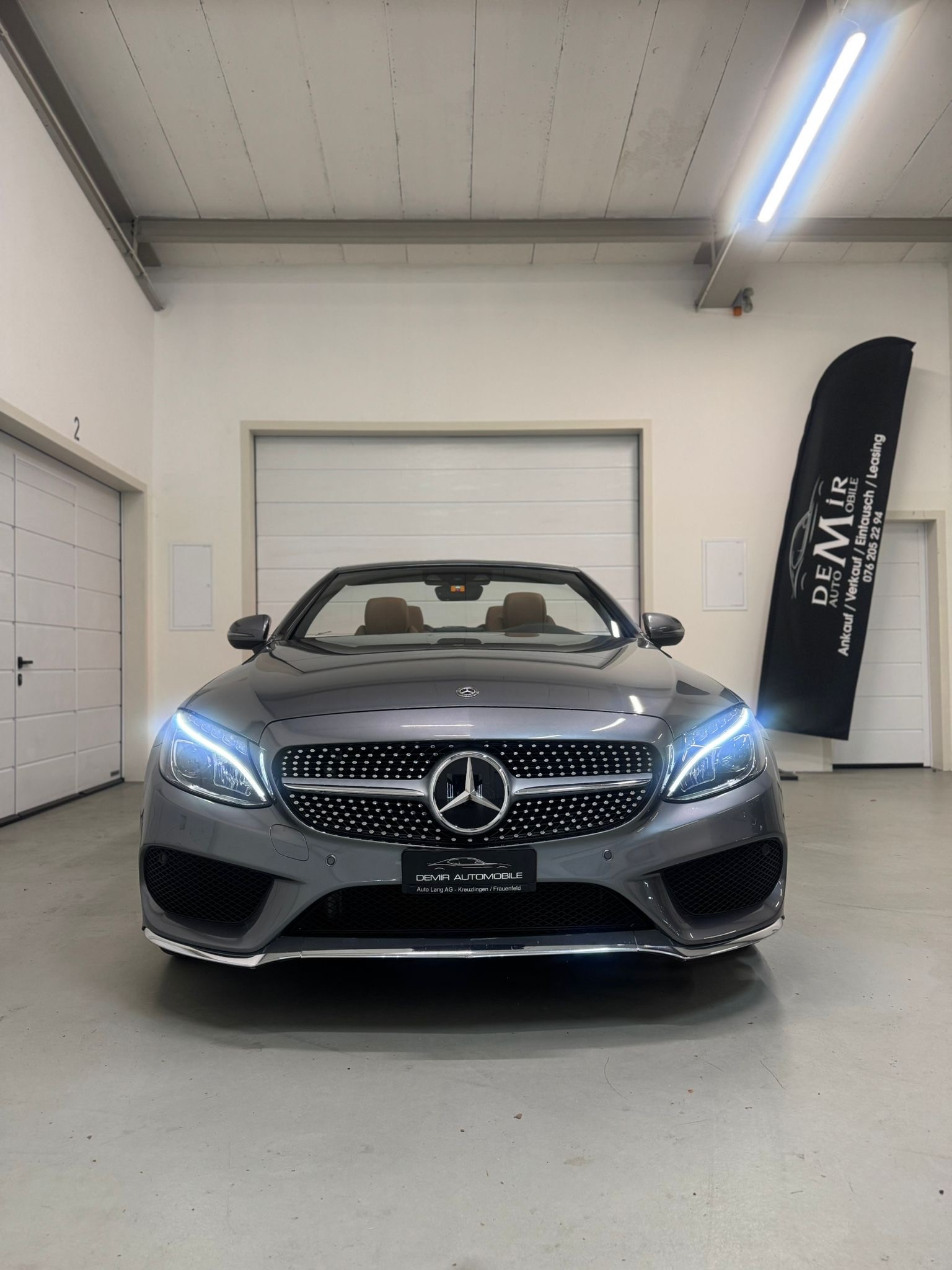 MERCEDES-BENZ C 200 Cabriolet AMG Line 4Matic 9G-Tronic *CH-Fahrzeug / LED HPS / Sitzbelüftung / Rückfahrkamera*-image-1