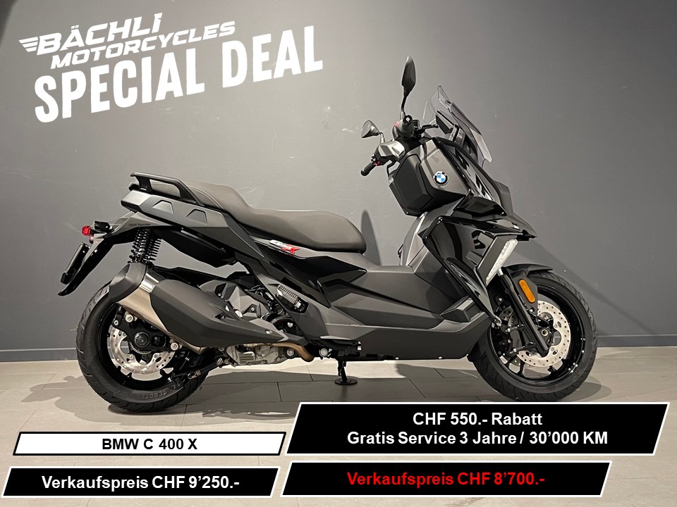 BMW C 400 X ABS GRATIS SERVICE + JUBI DEAL-image-0