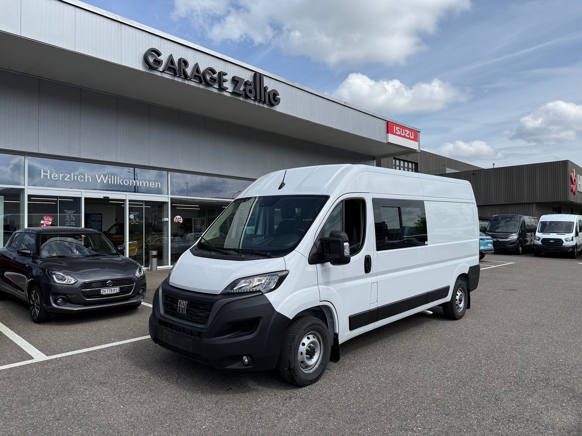 FIAT Ducato 35 L3H2 2.2MTJ 140 PS 7 Sitze 270° Garantie bis 10.2027 / 120'000 km