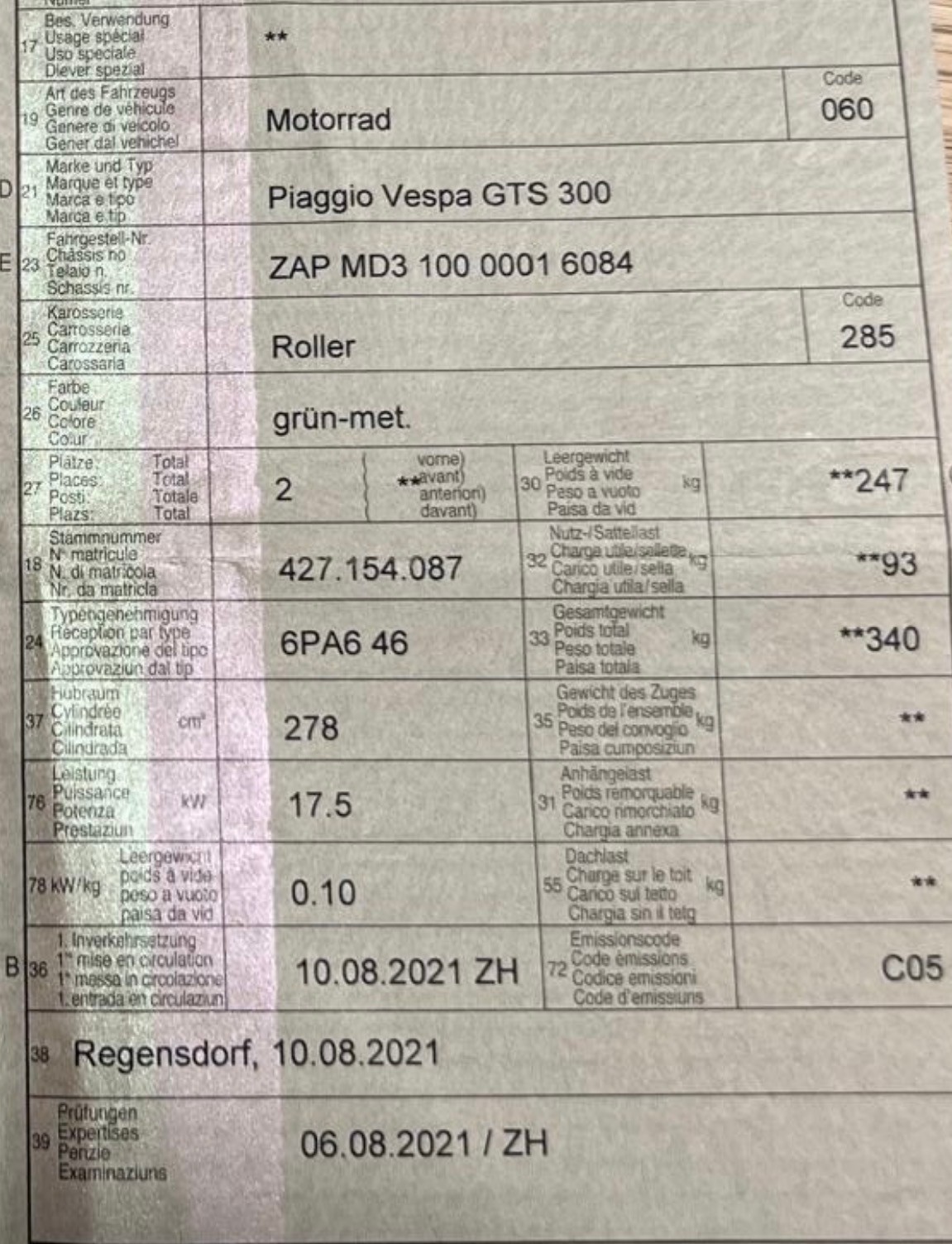 PIAGGIO Vespa GTS 300 ABS-image-5