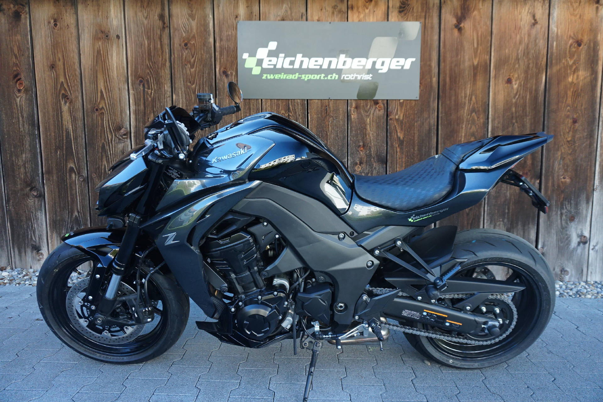KAWASAKI Z 1100 ABS mit SC Project CR-T Karbon Auspuff-image-0