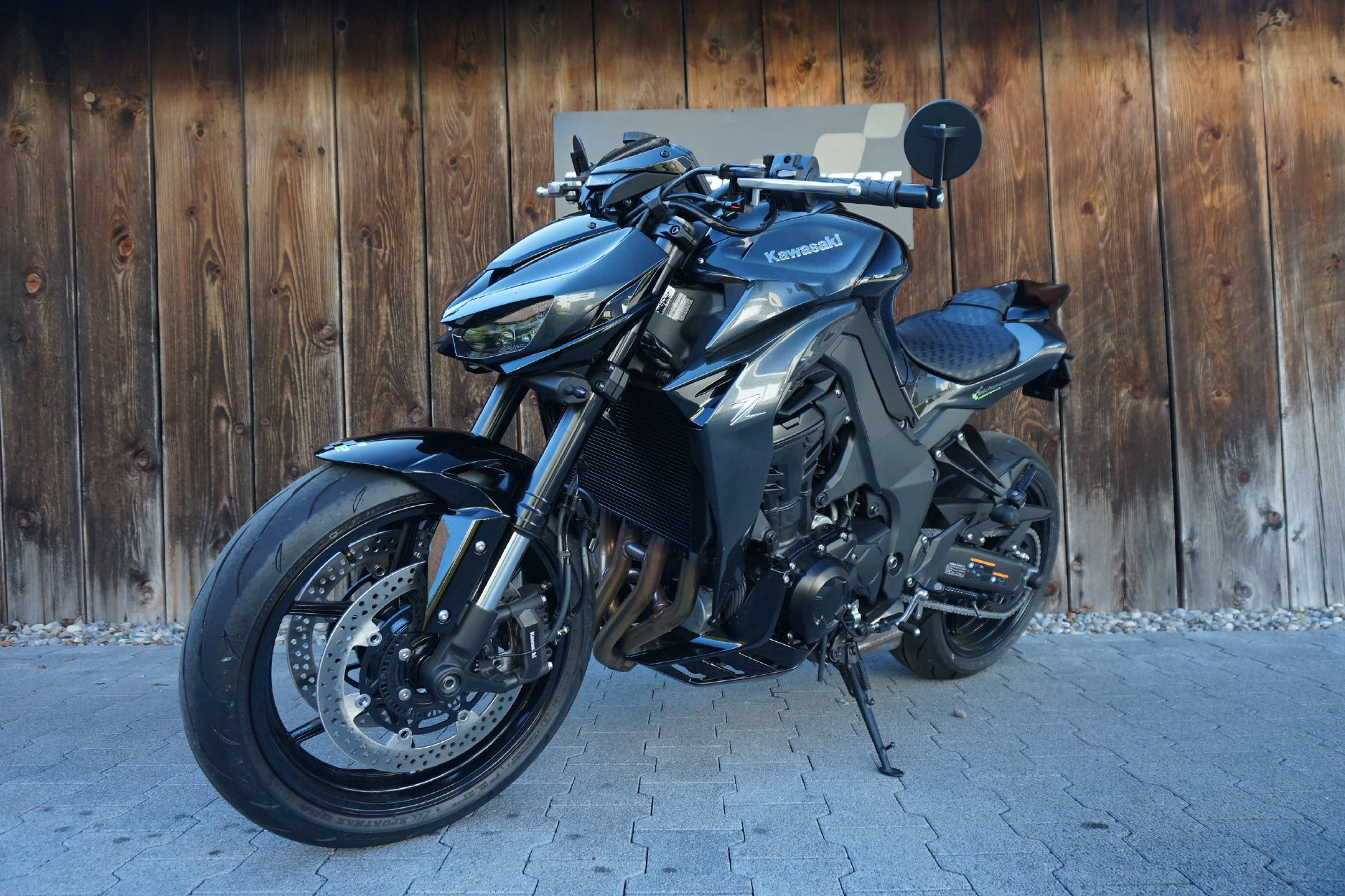 KAWASAKI Z 1100 ABS mit SC Project CR-T Karbon Auspuff-image-5