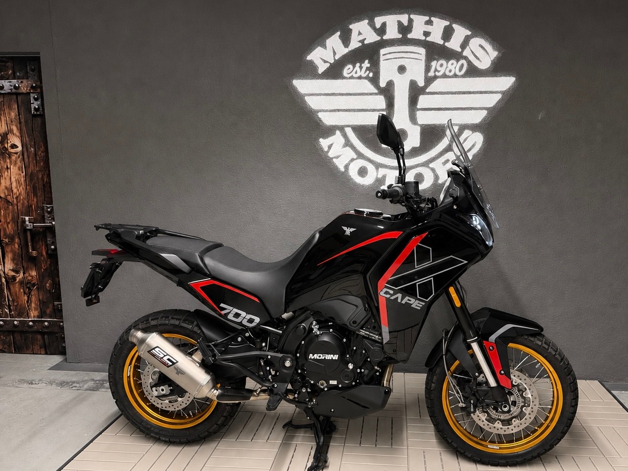 MOTO MORINI X-CAPE 700 - GOLD EDITION - SC Project Auspuff