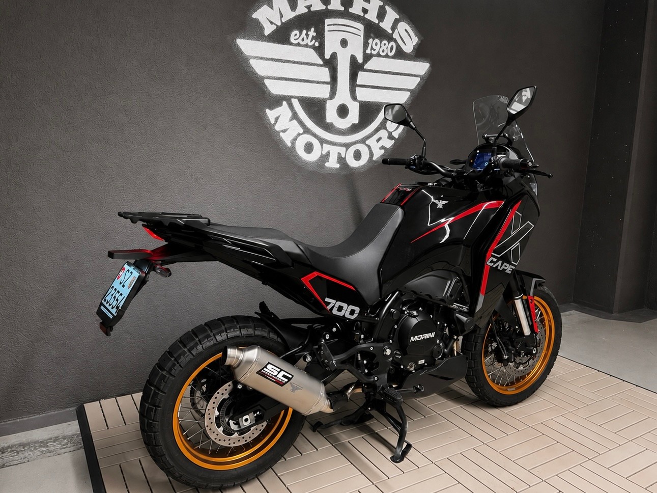MOTO MORINI X-CAPE 700 - GOLD EDITION - SC Project Auspuff-image-6