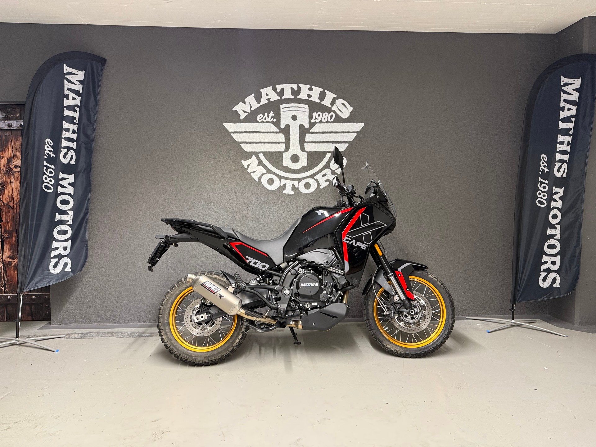 MOTO MORINI X-CAPE 700 - GOLD EDITION - SC Project Auspuff
