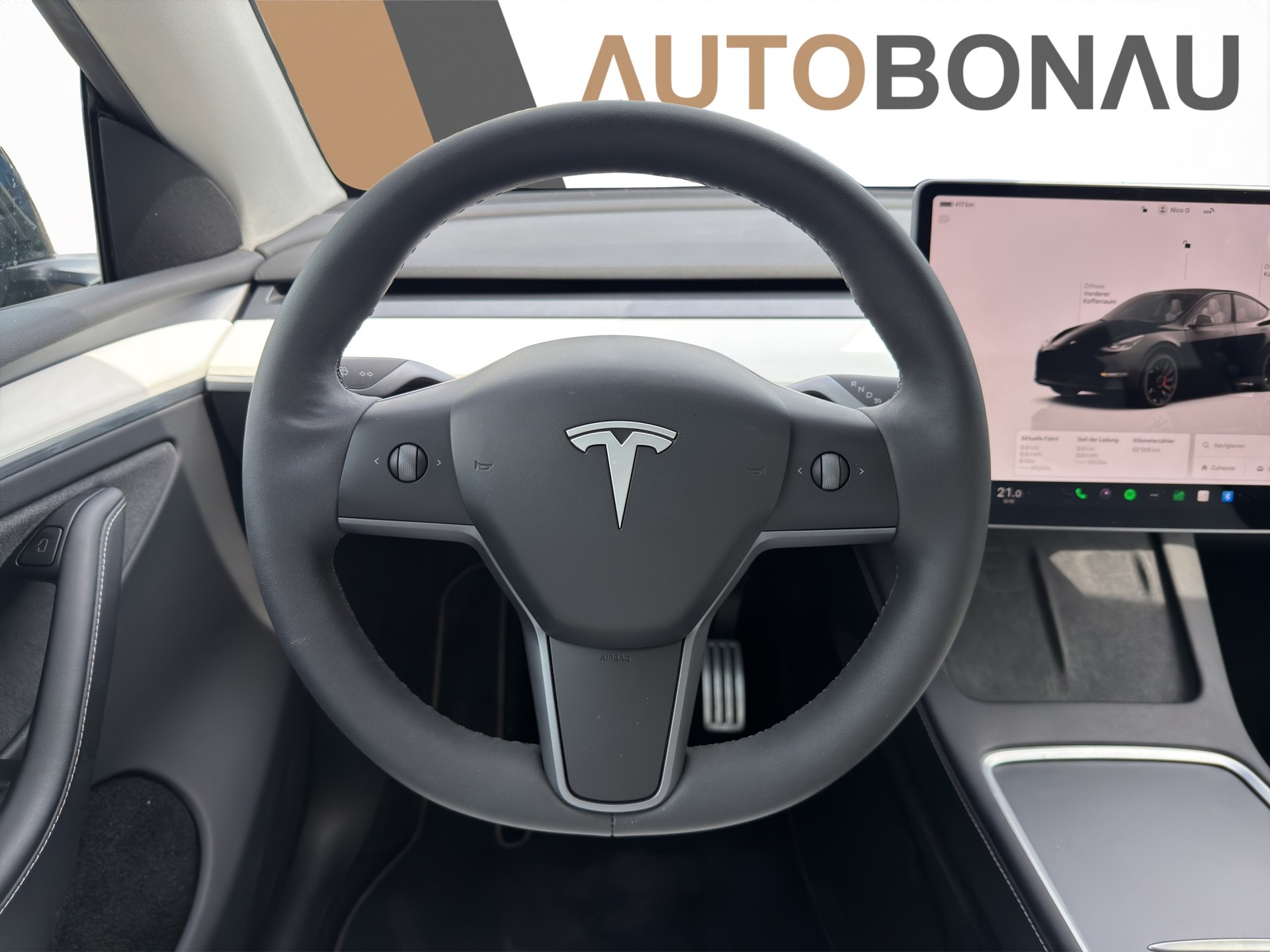 TESLA Model Y Performance D SOC 95.5% Weisses Interieur-image-17