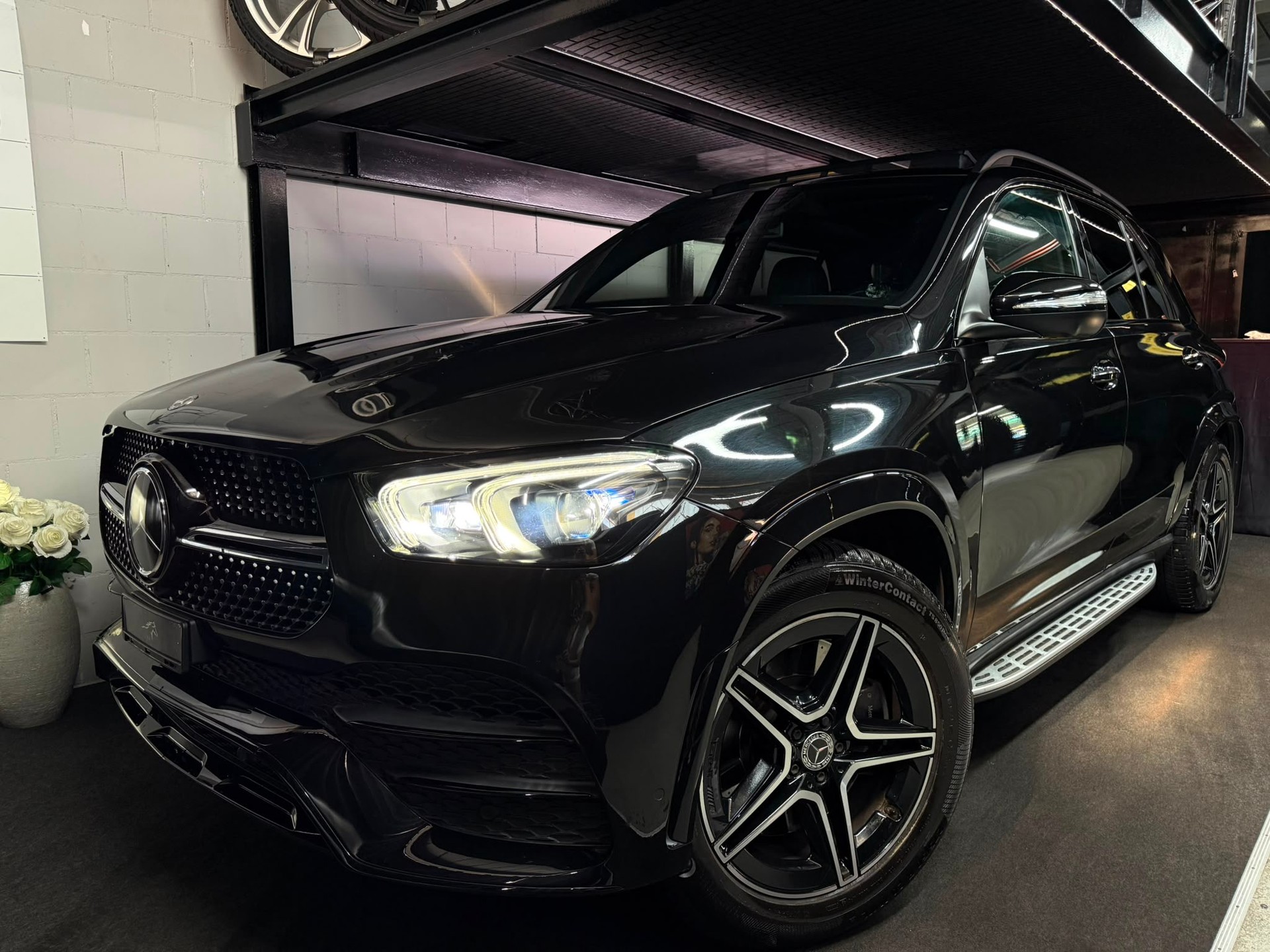 MERCEDES-BENZ GLE 450 4Matic AMG Line 9G-Tronic / CH- Autos / Grattis Service/ Panoramadach /-image-19