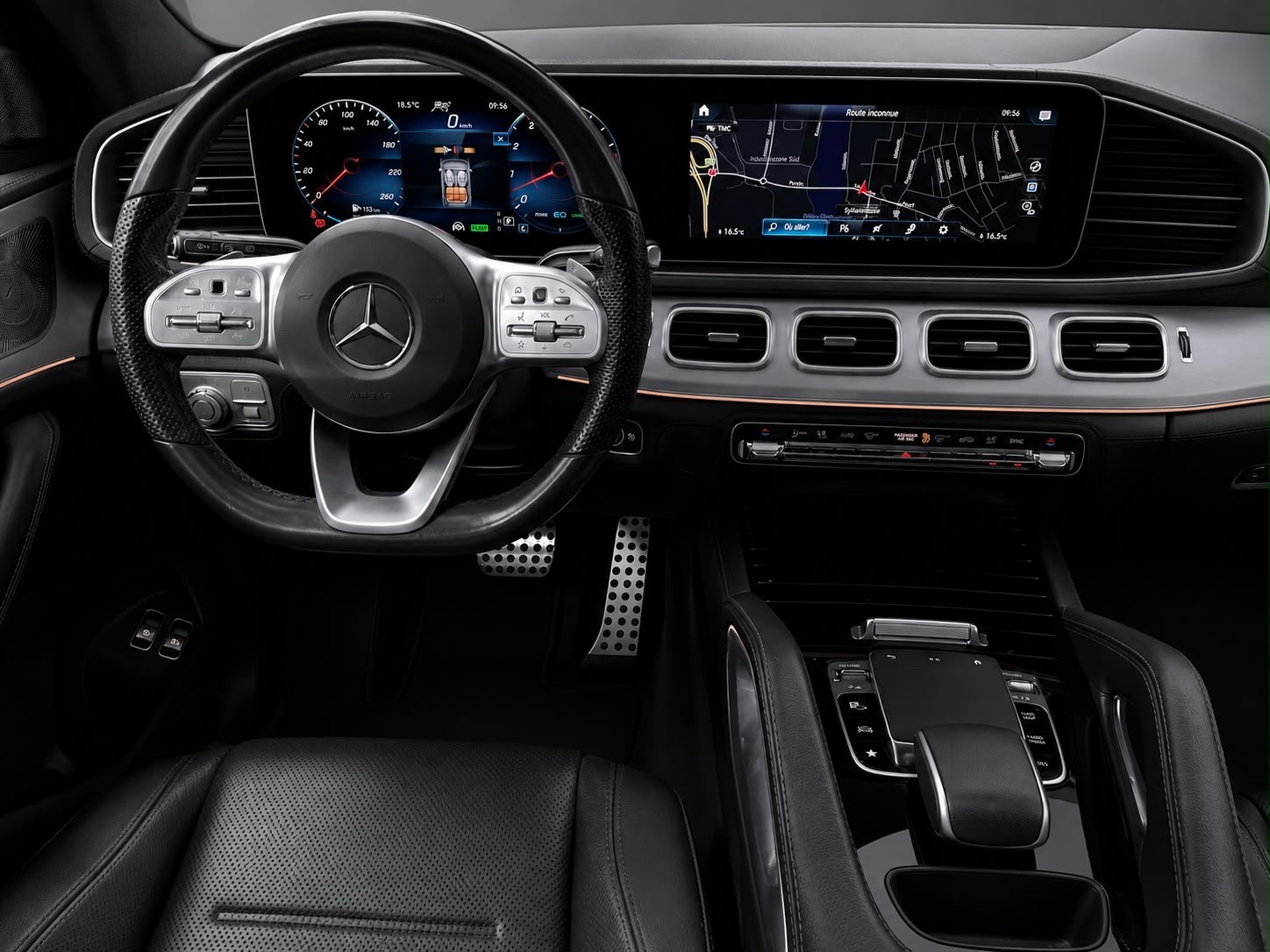 MERCEDES-BENZ GLE 450 4Matic AMG Line 9G-Tronic / CH- Autos / Grattis Service/ Panoramadach /-image-13