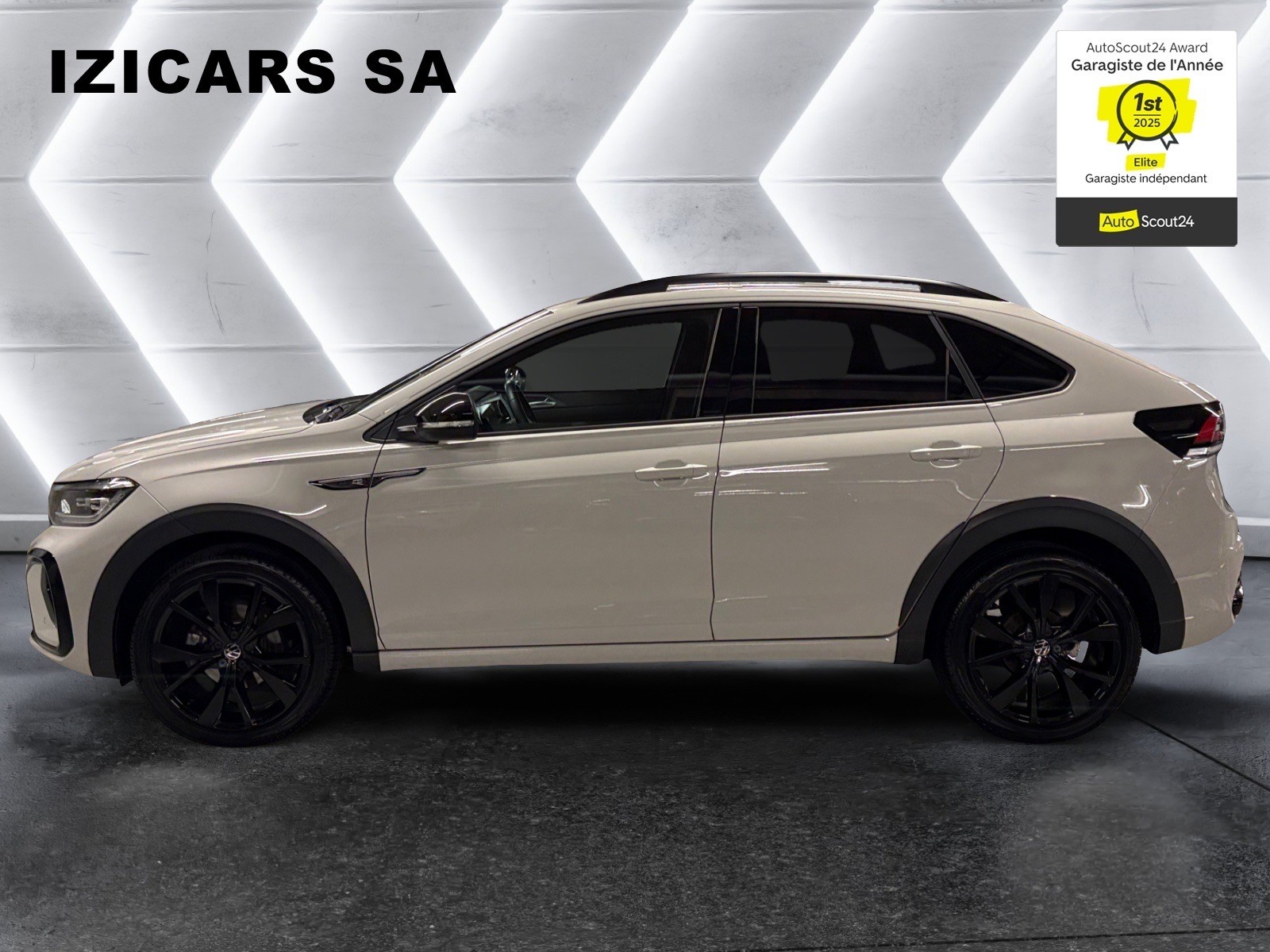 VW Taigo 1.5 TSI R-Line DSG / Caméra de recul / Gris Ascot-image-4
