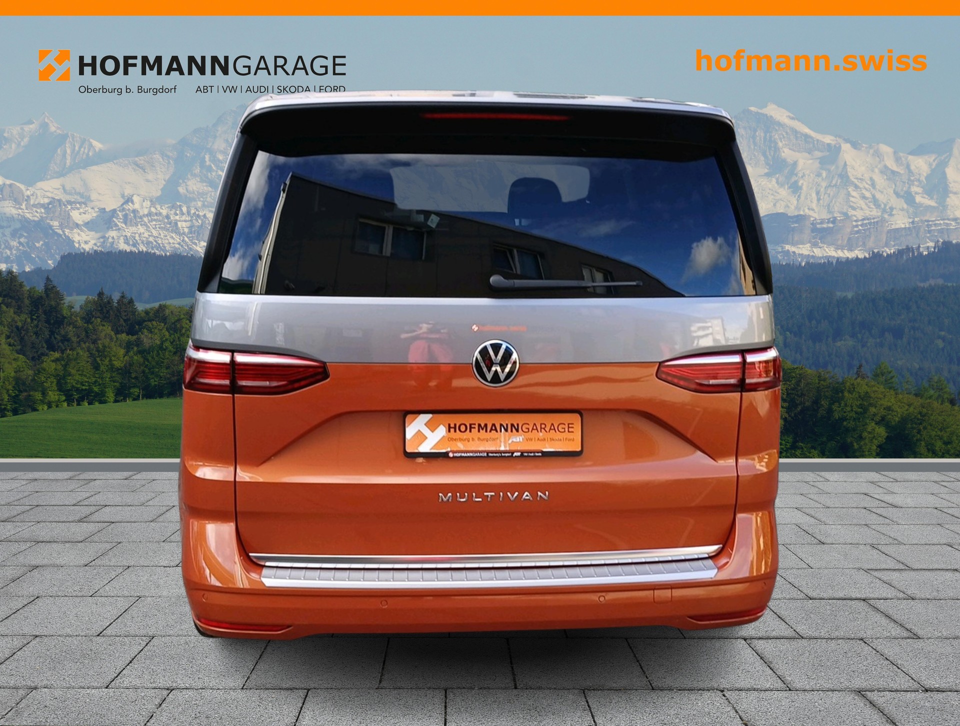 VW Multivan 2.0 TSI Style Liberty DSG Orange/Silber 7-Sitzer-showroom-element-3