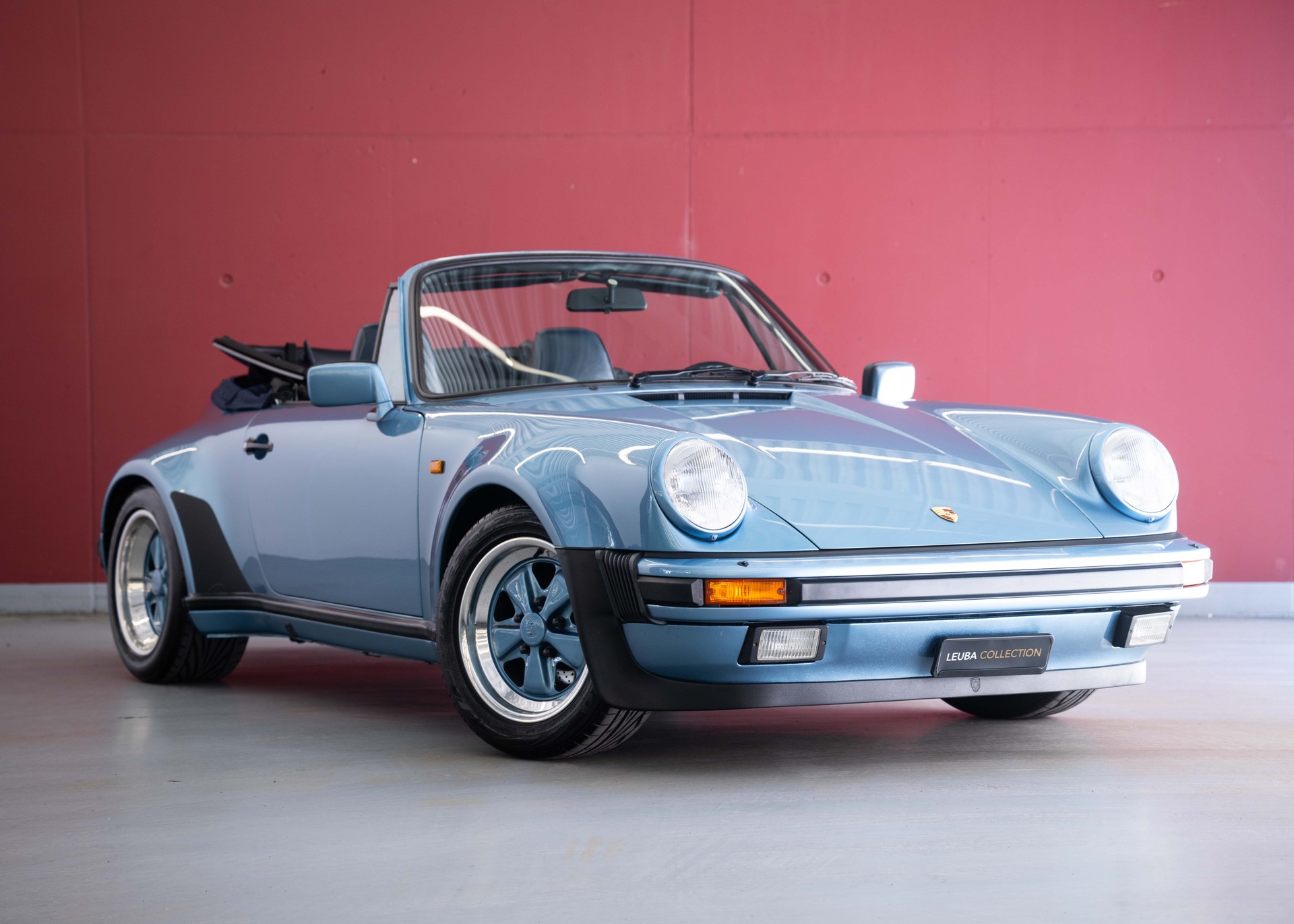 PORSCHE 911 Carrera 3.2 Cabrio WTL (100% original, certified low mileage, L999 paint, restored, fully documented)