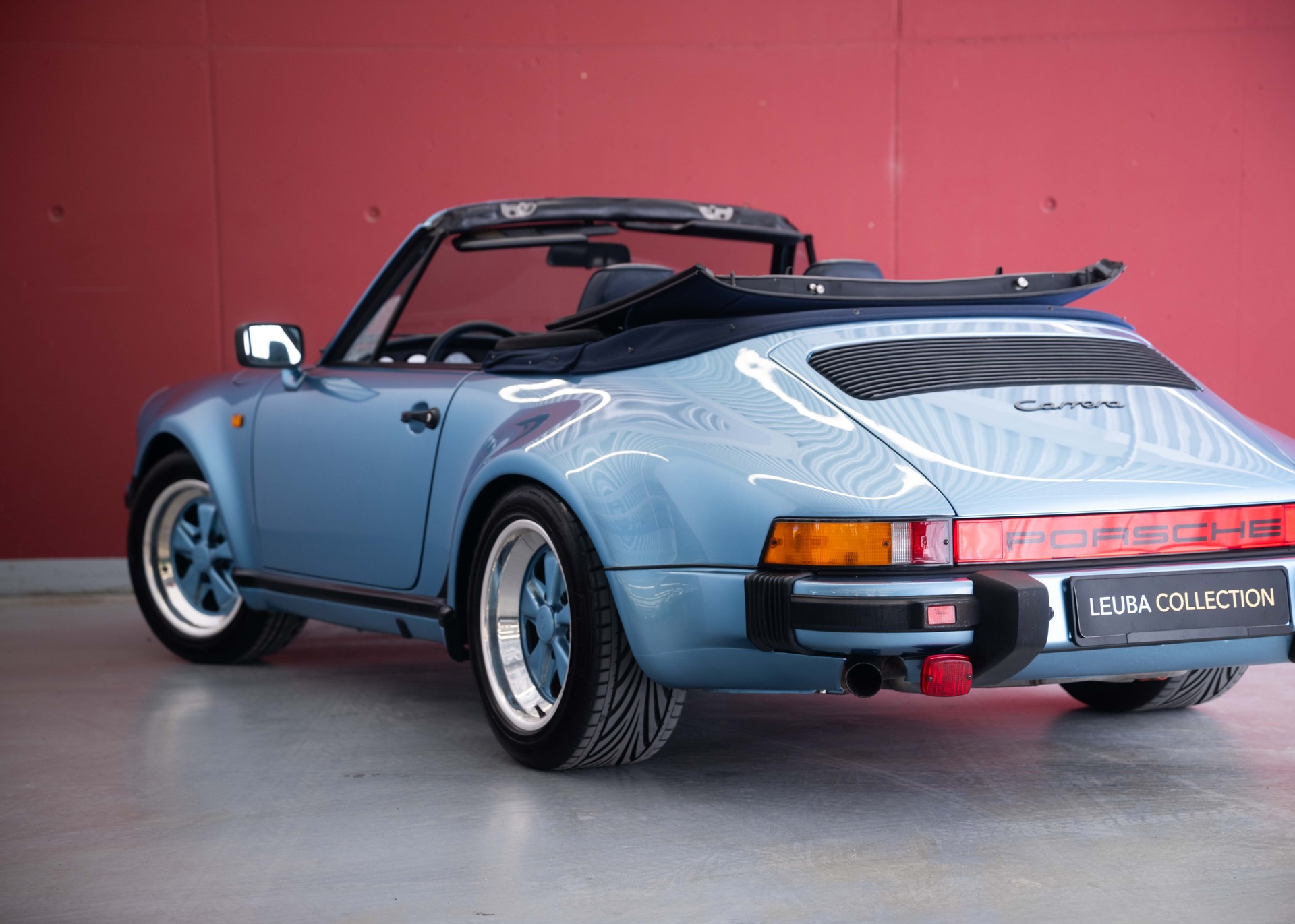 PORSCHE 911 Carrera 3.2 Cabrio WTL (100% original, certified low mileage, L999 paint, restored, fully documented)-image-11